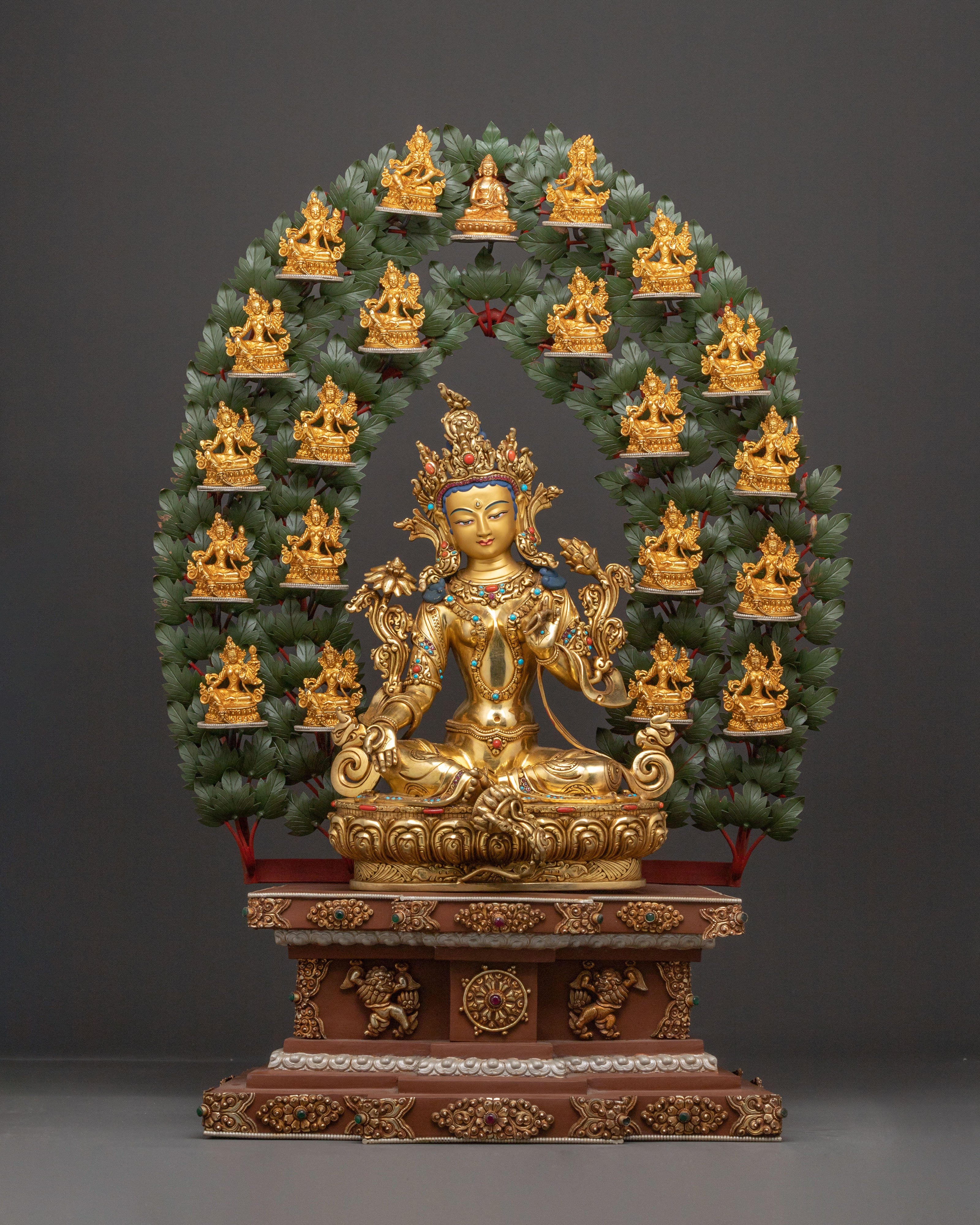 Radiant 21 Tara Spiritual Set – Gilded Copper Artistry