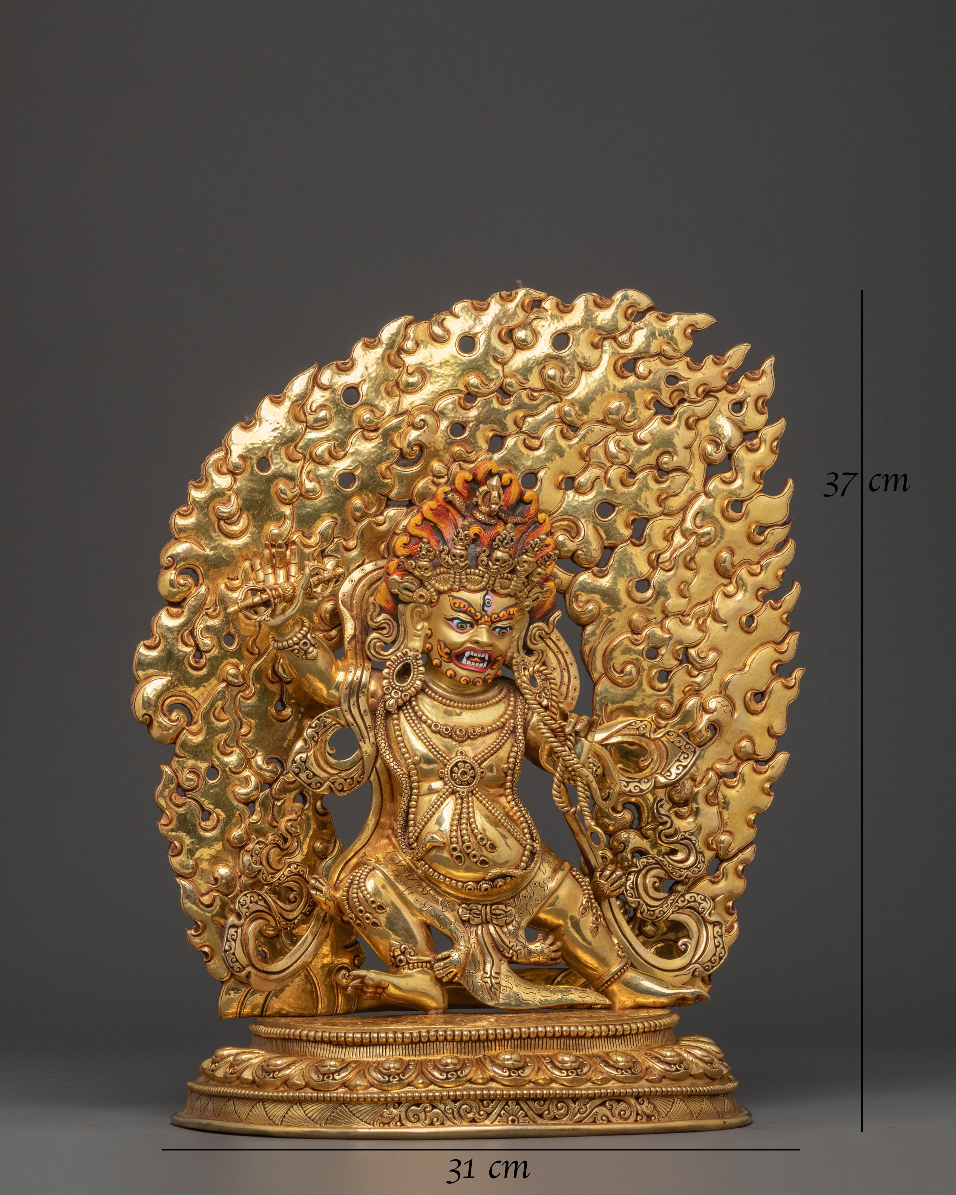Vajrapani Spiritual Statue | Protector Figure