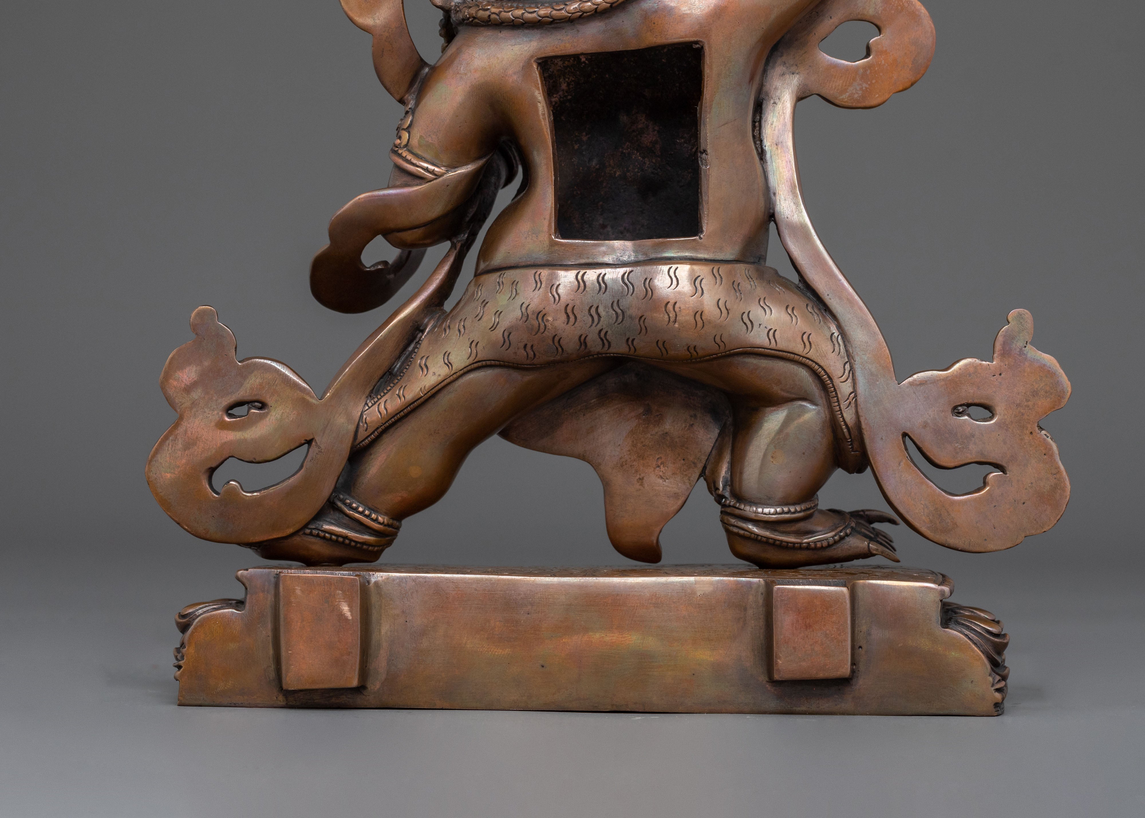Handmade Golden Vajrapani Statue | Home Decor