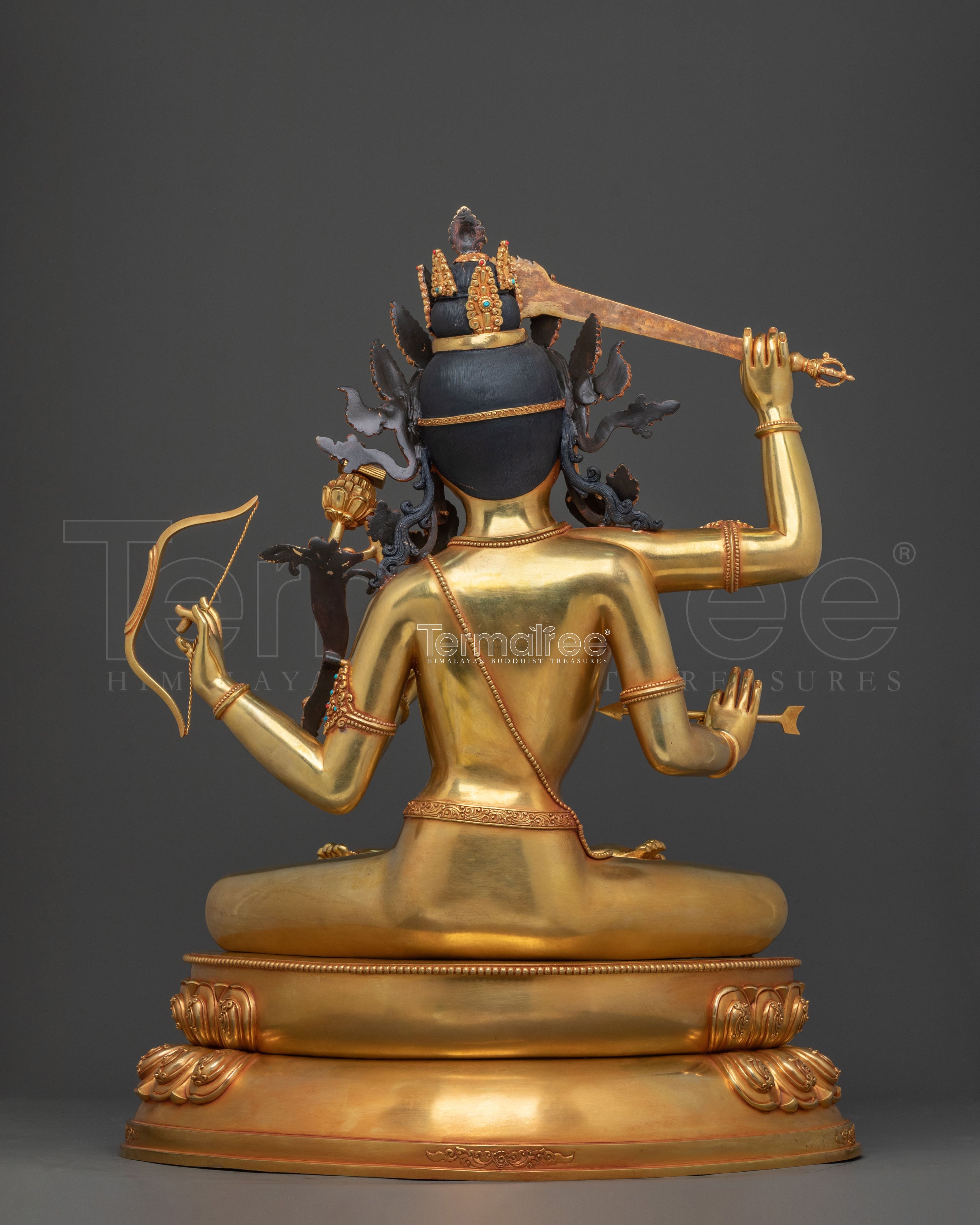 Maha Manjushri Statue | Bodhisattva of Transcendent Wisdom
