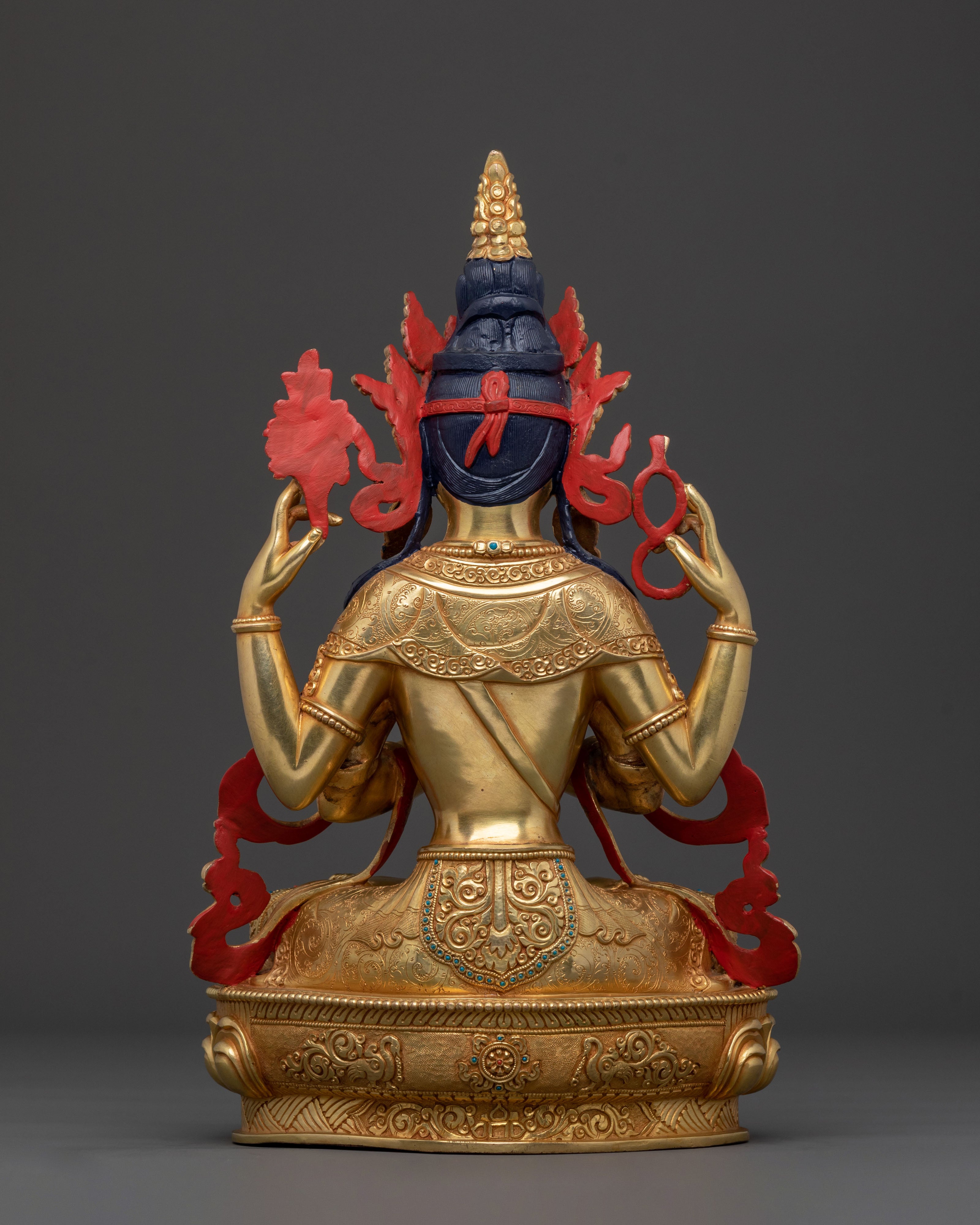 Handcrafted Avalokiteshvara Sculpture | Sacred Icon