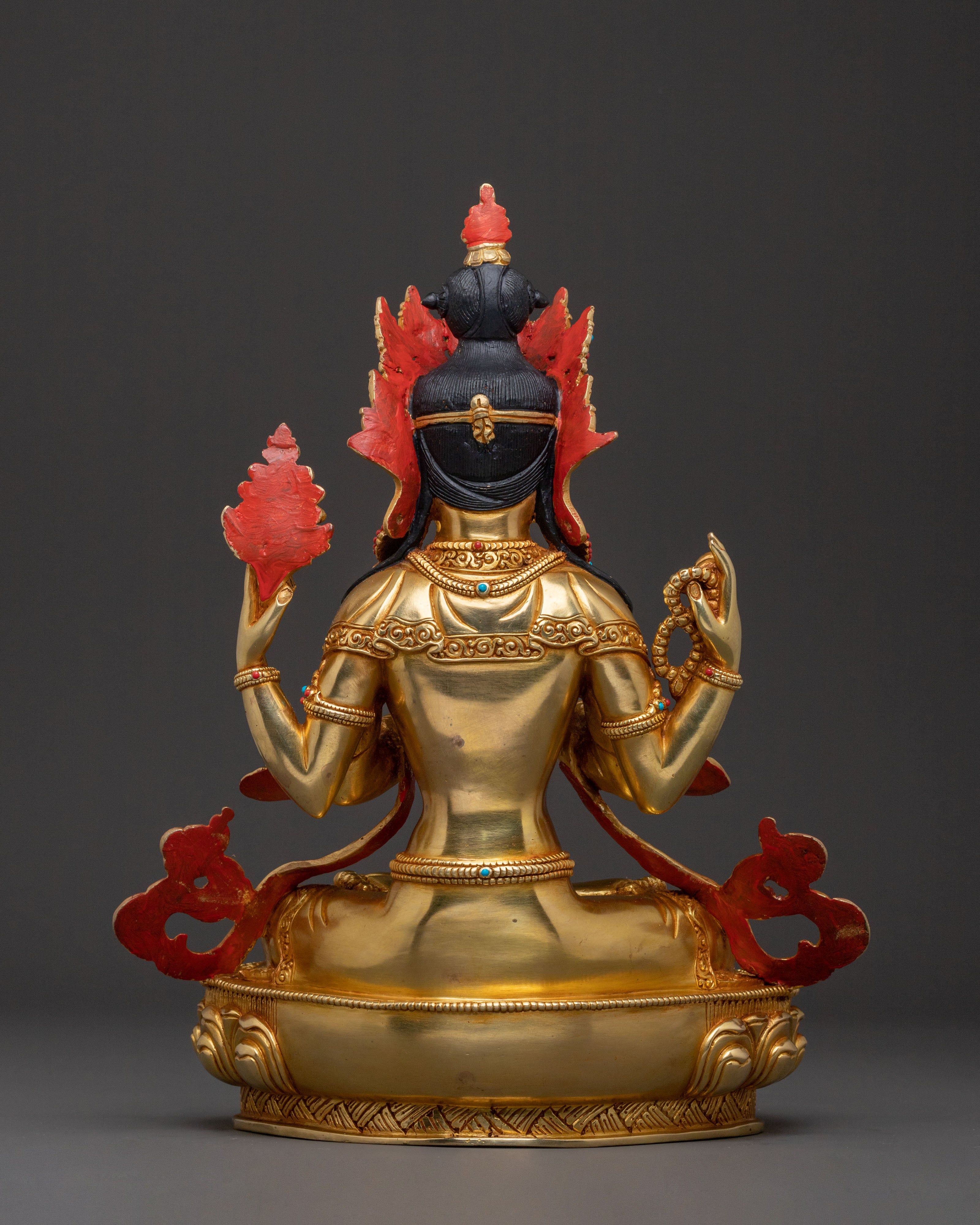 Bodhisattva Chenrezig Statue | Himalayan Serenity