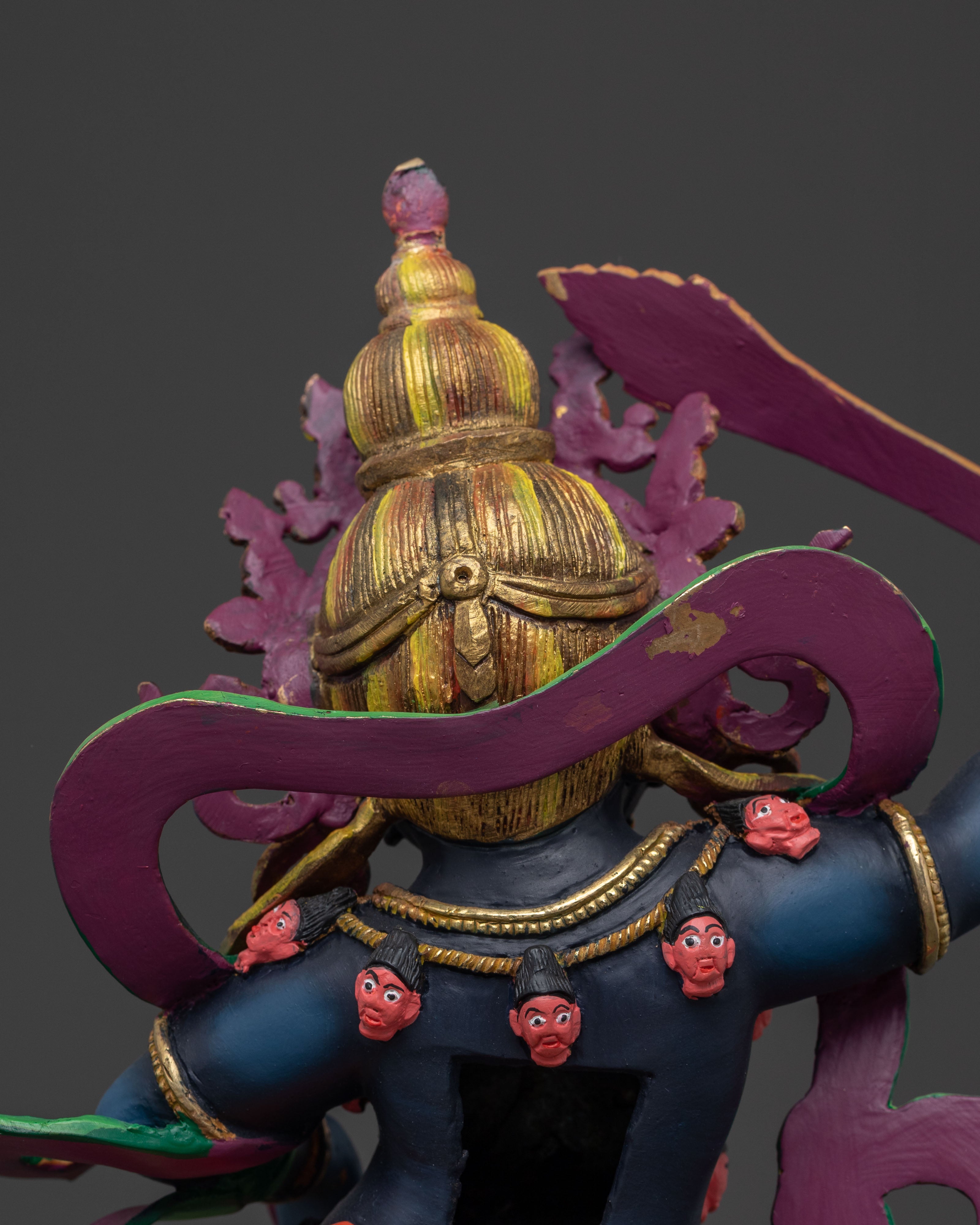 Black Manjushri Spiritual Statue | Symbol of Strength