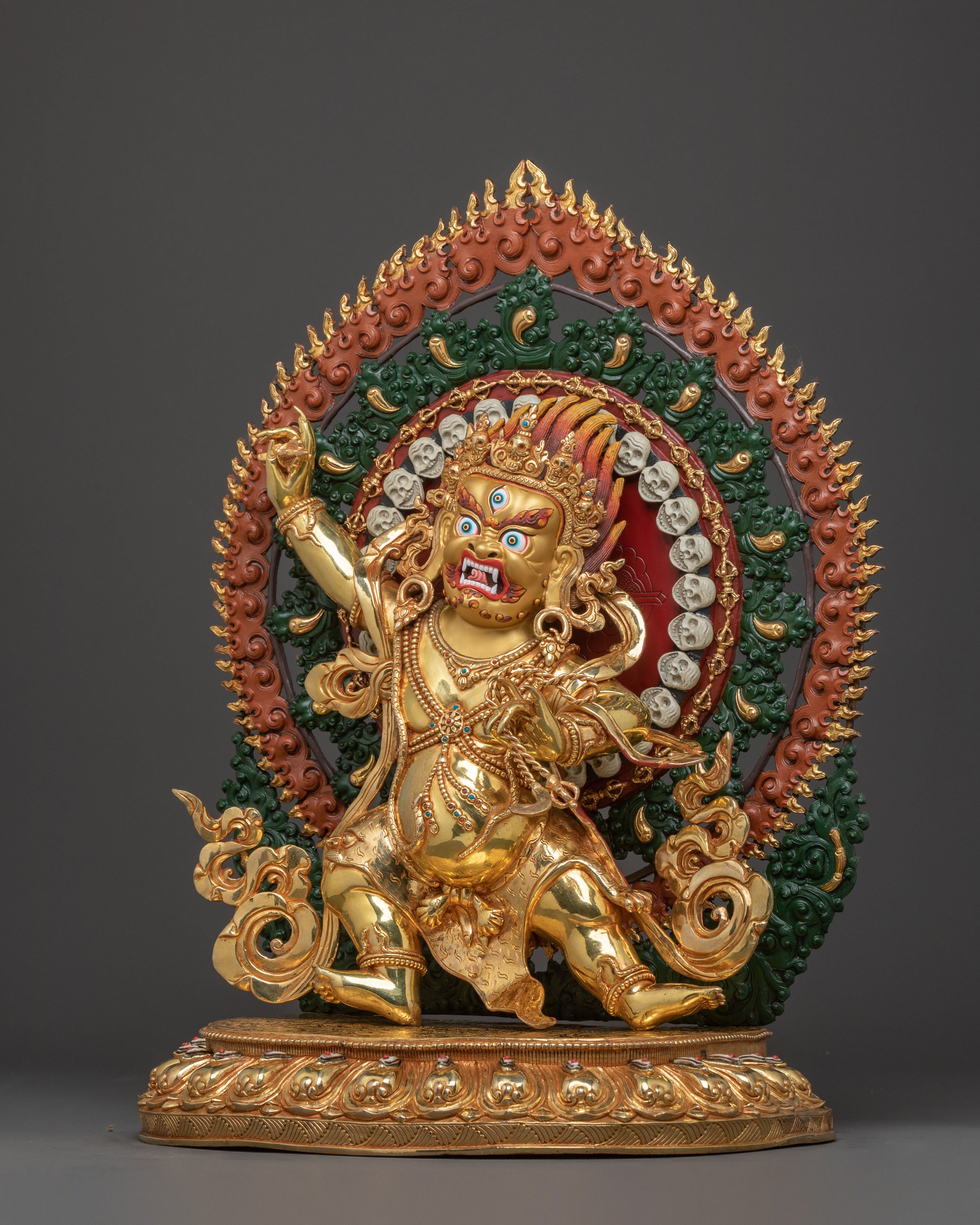 Bodhisattva Vajrapani Sacred Golden Statue