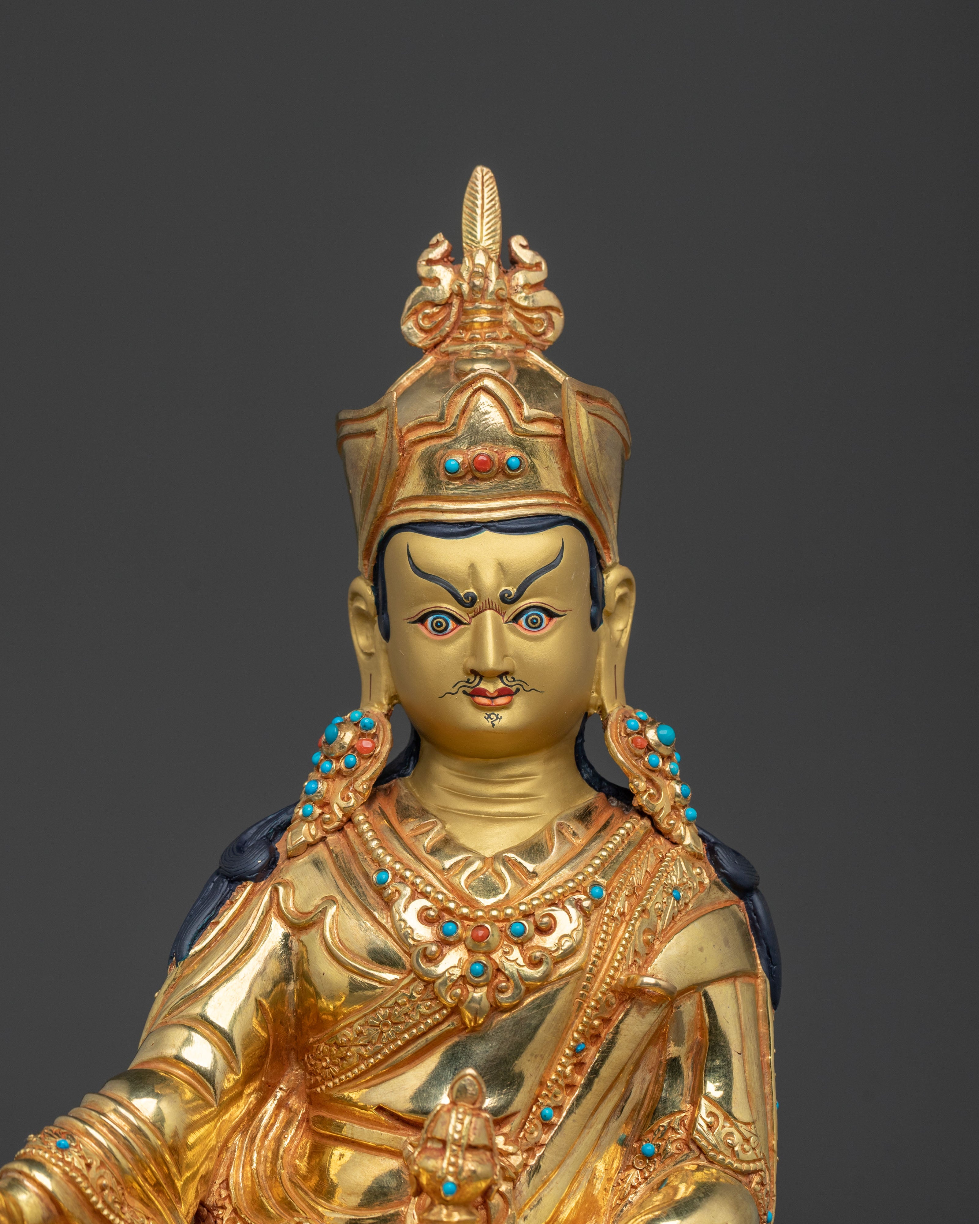 Guru Rinpoche Statue | Tibetan Buddhist Shrine