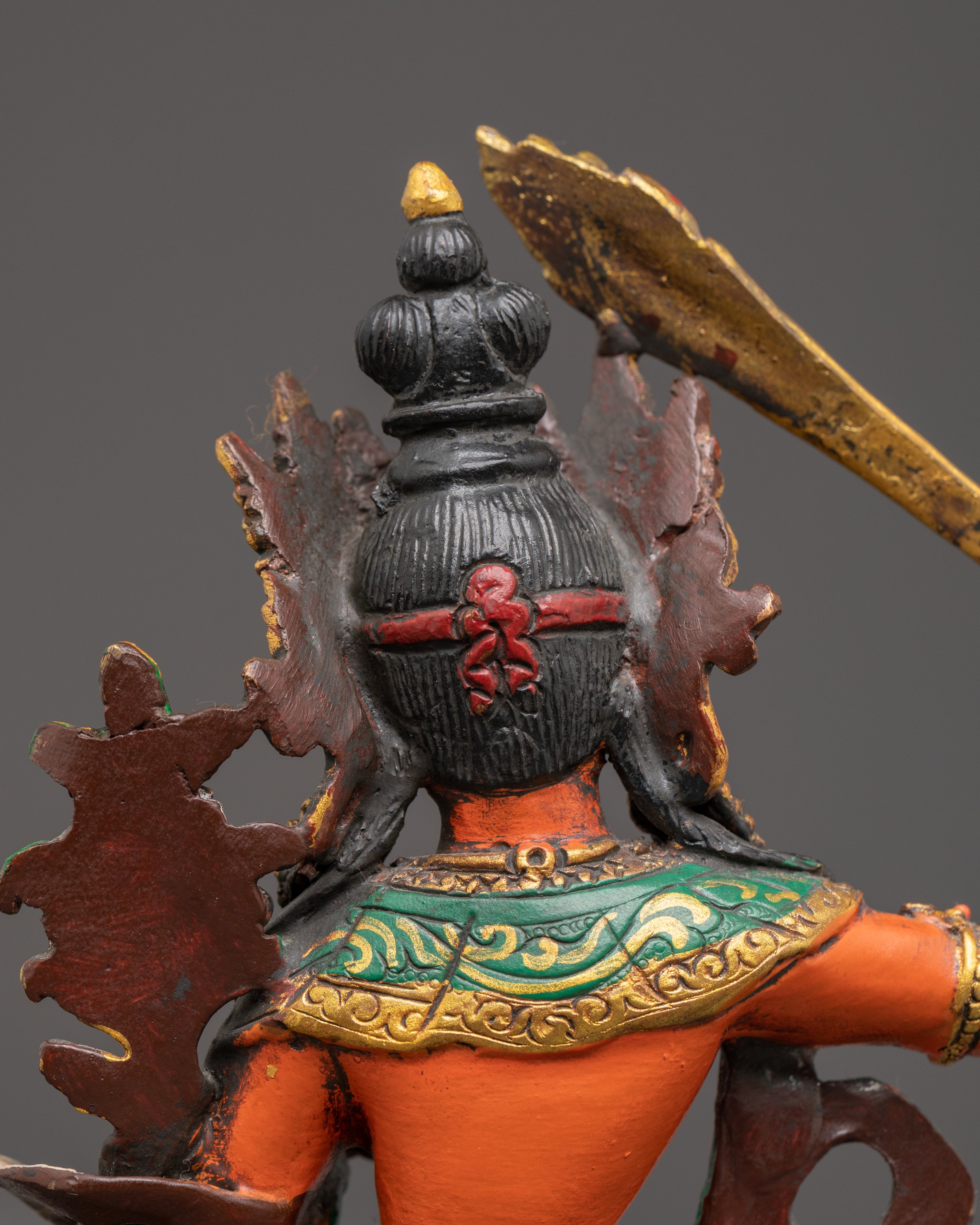 Handcrafted Copper Statue of Bodhisattva Manjushri | The Beacon of Wisdom