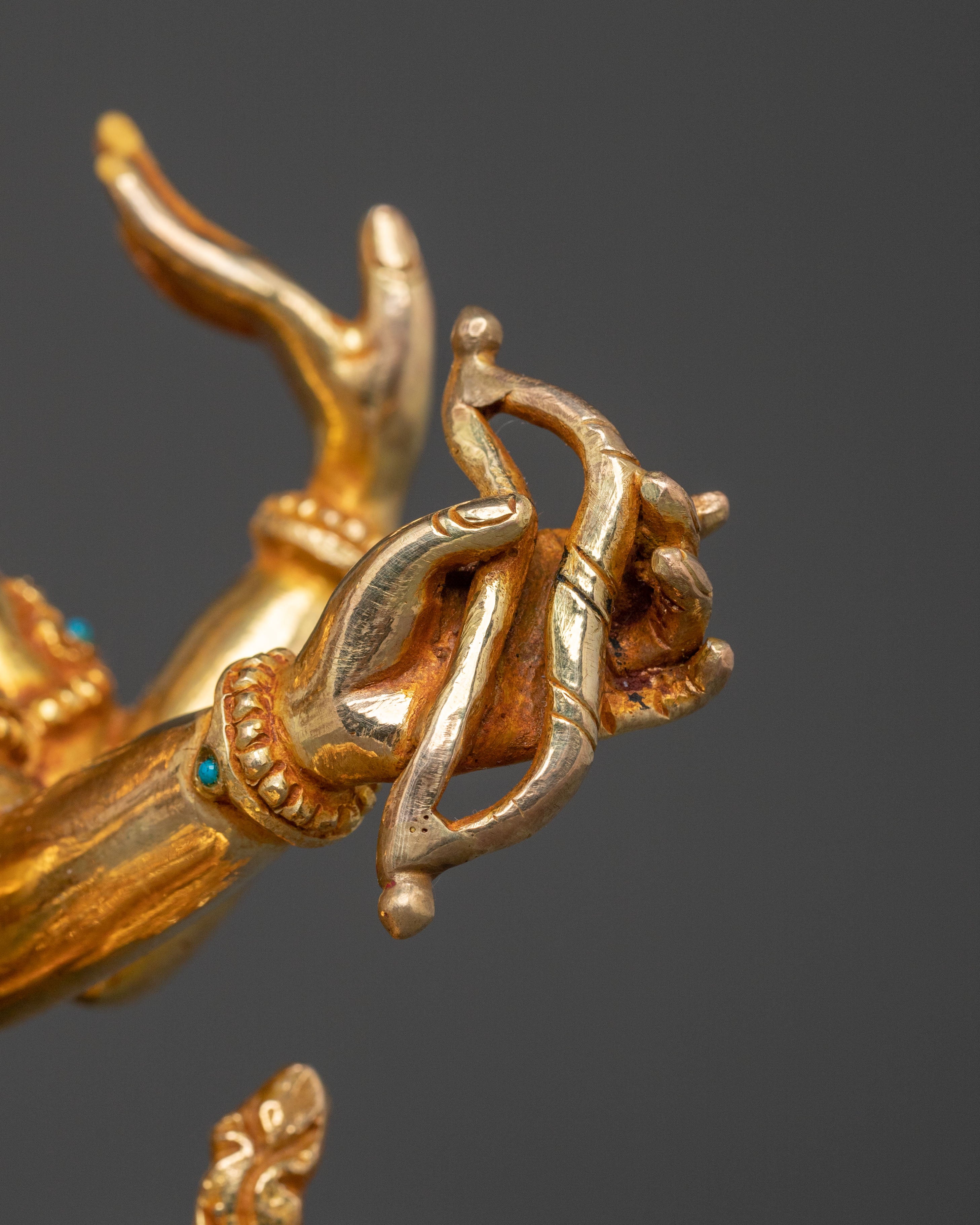 Namgyalma Longevity Statue: 24K Gold Gilded