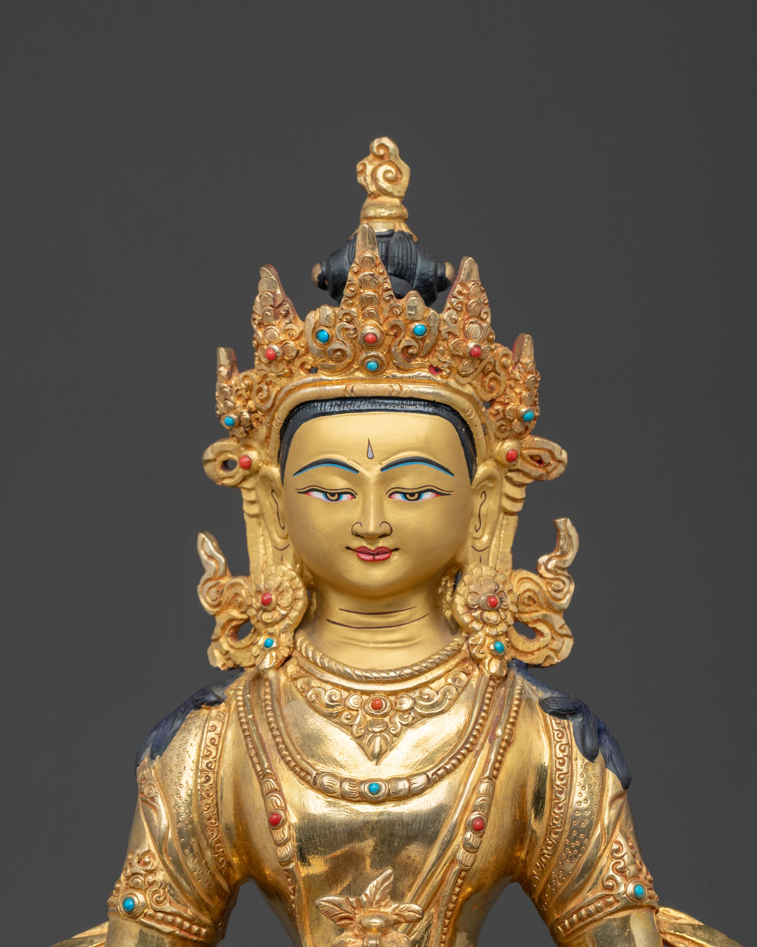 Handcrafted Amitayus Divine Figurine | Buddha of Infinite Life and Longevity