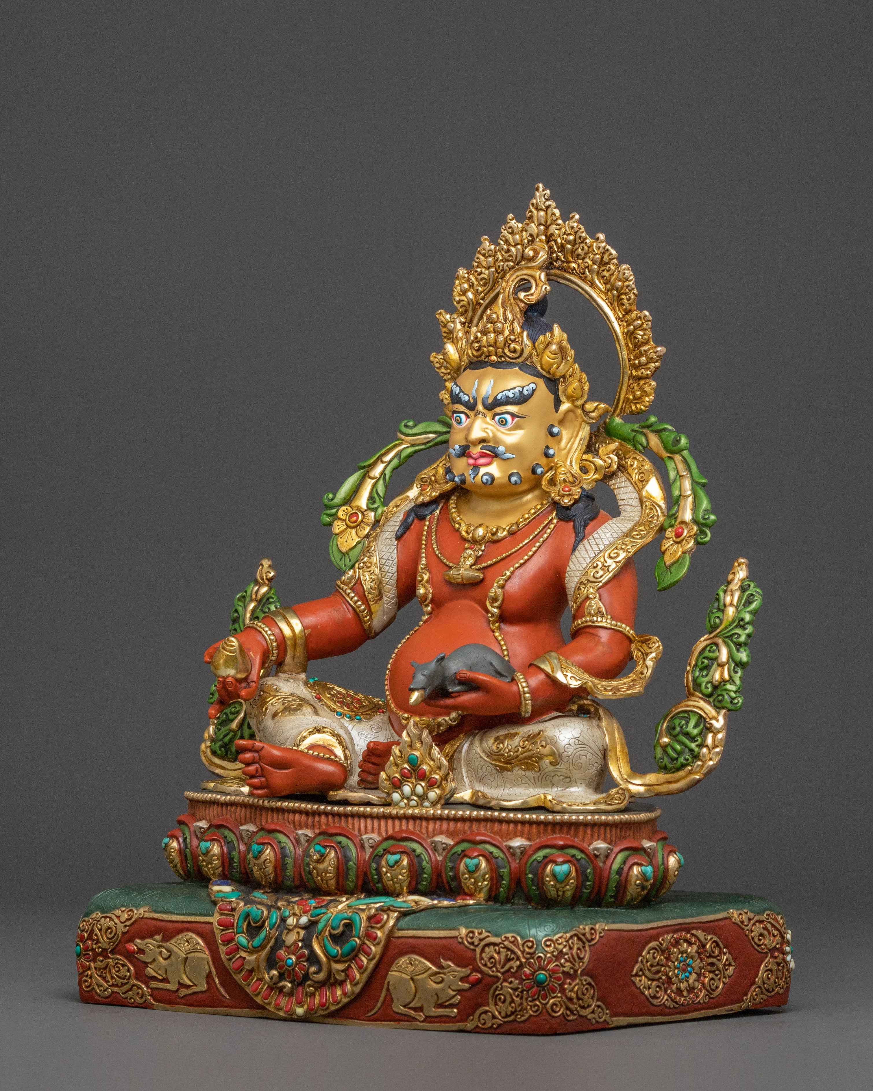 Dzambhala Spiritual Sculpture of Abundance
