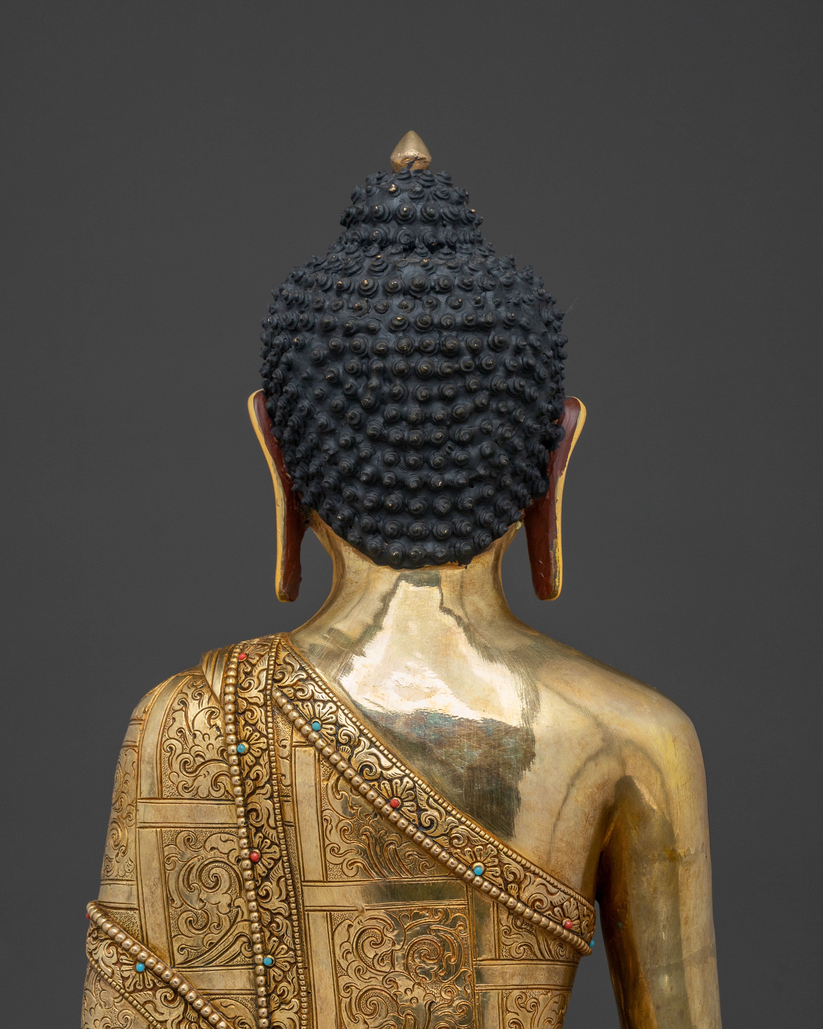 Shakyamuni Buddha Statue with Disciples | Home Decor