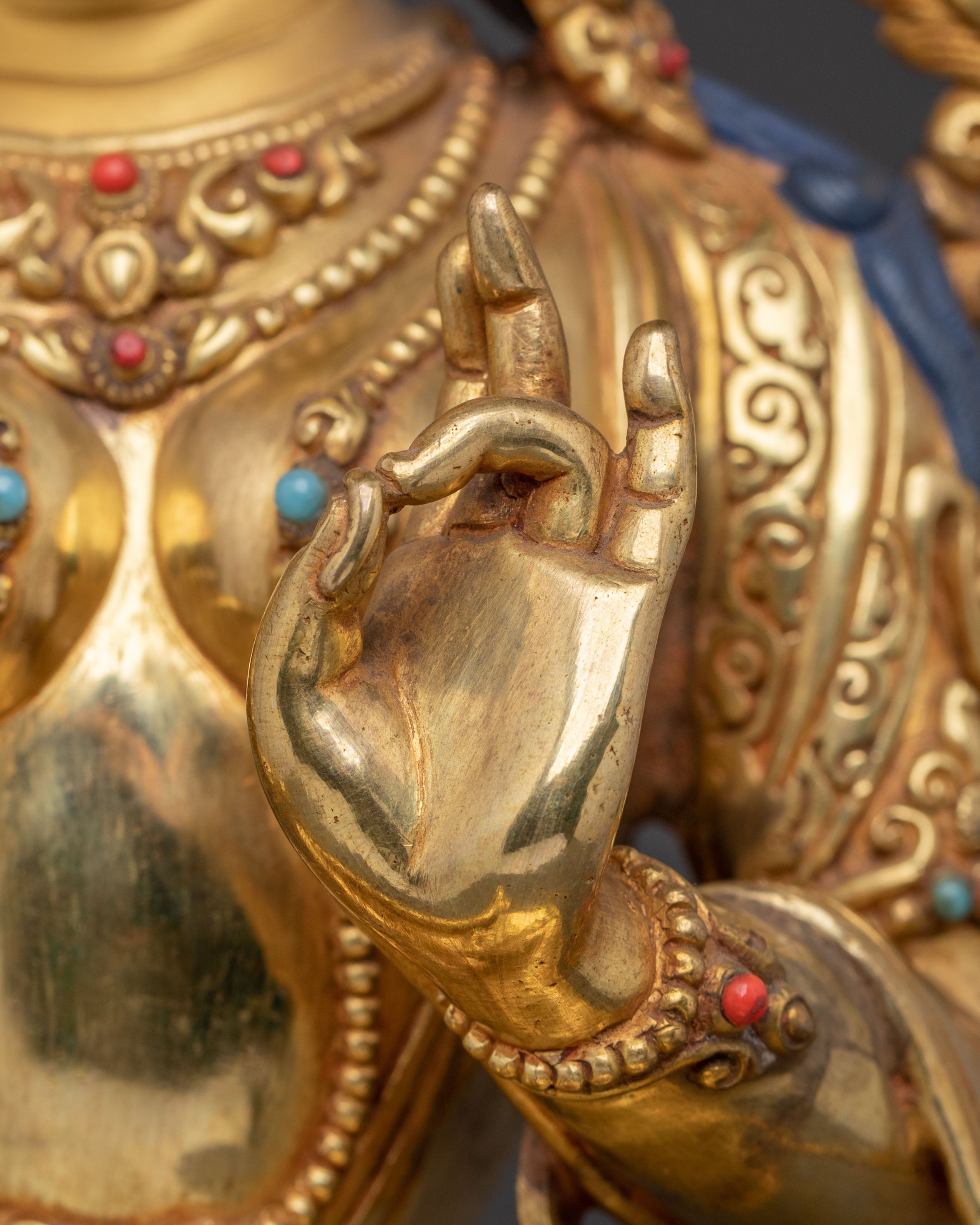 Protection Statue of Green Tara | Symbol of Compassion