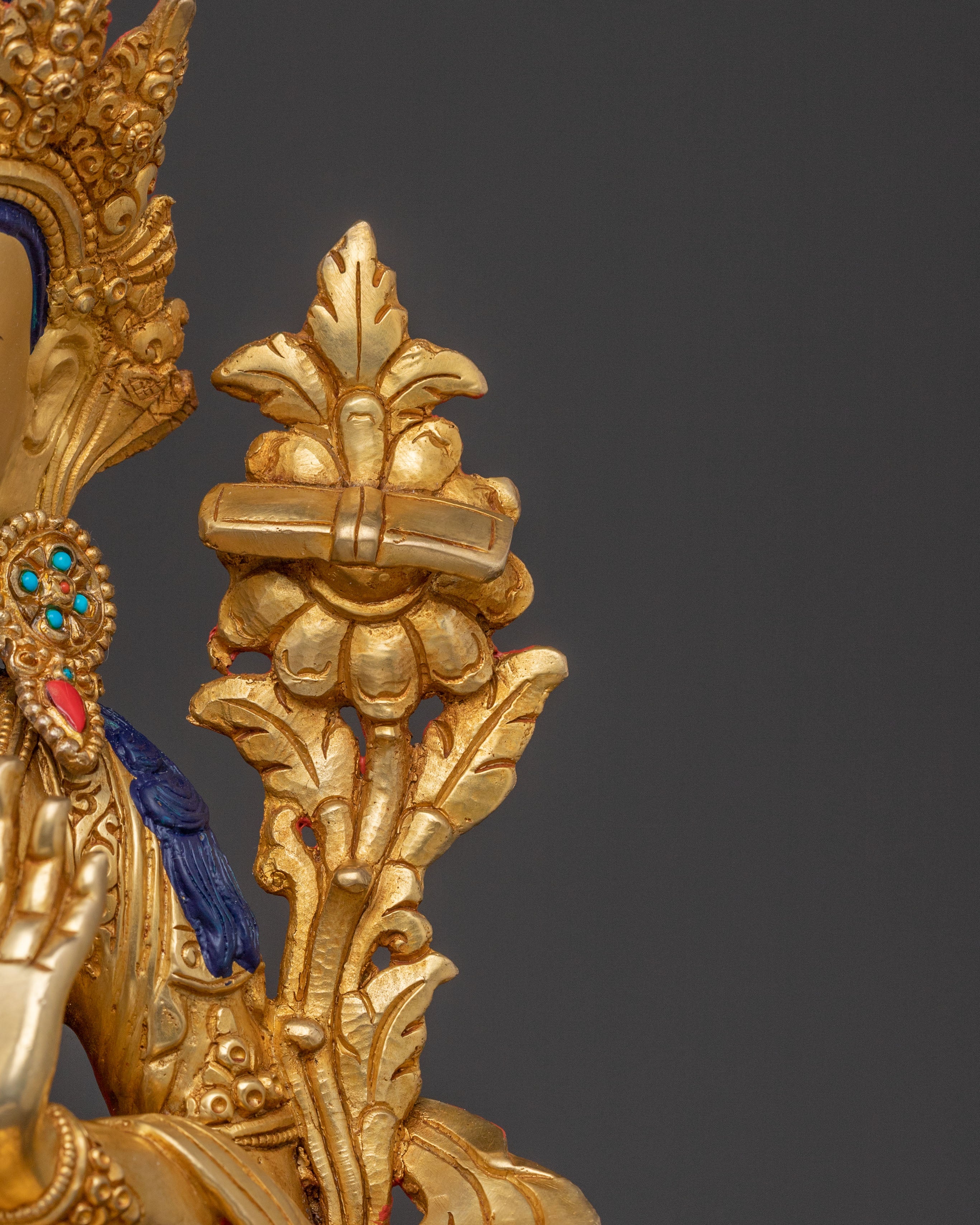 Bodhisattva Manjushri Statue of Wisdom | Sacred Meditation Home Decor