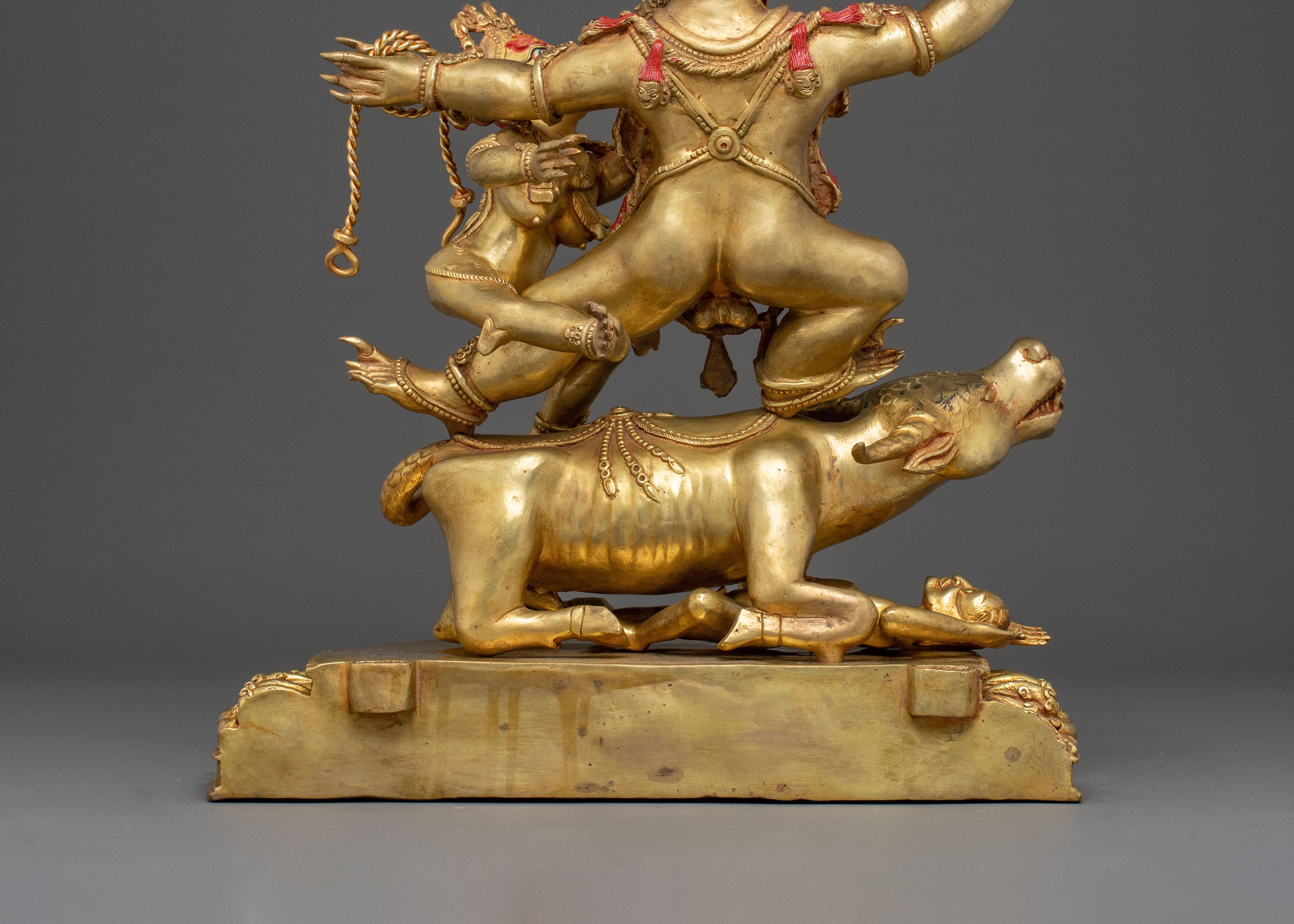 Yama Dharmaraja Fierce Wisdom Statue | Wrathful Deity