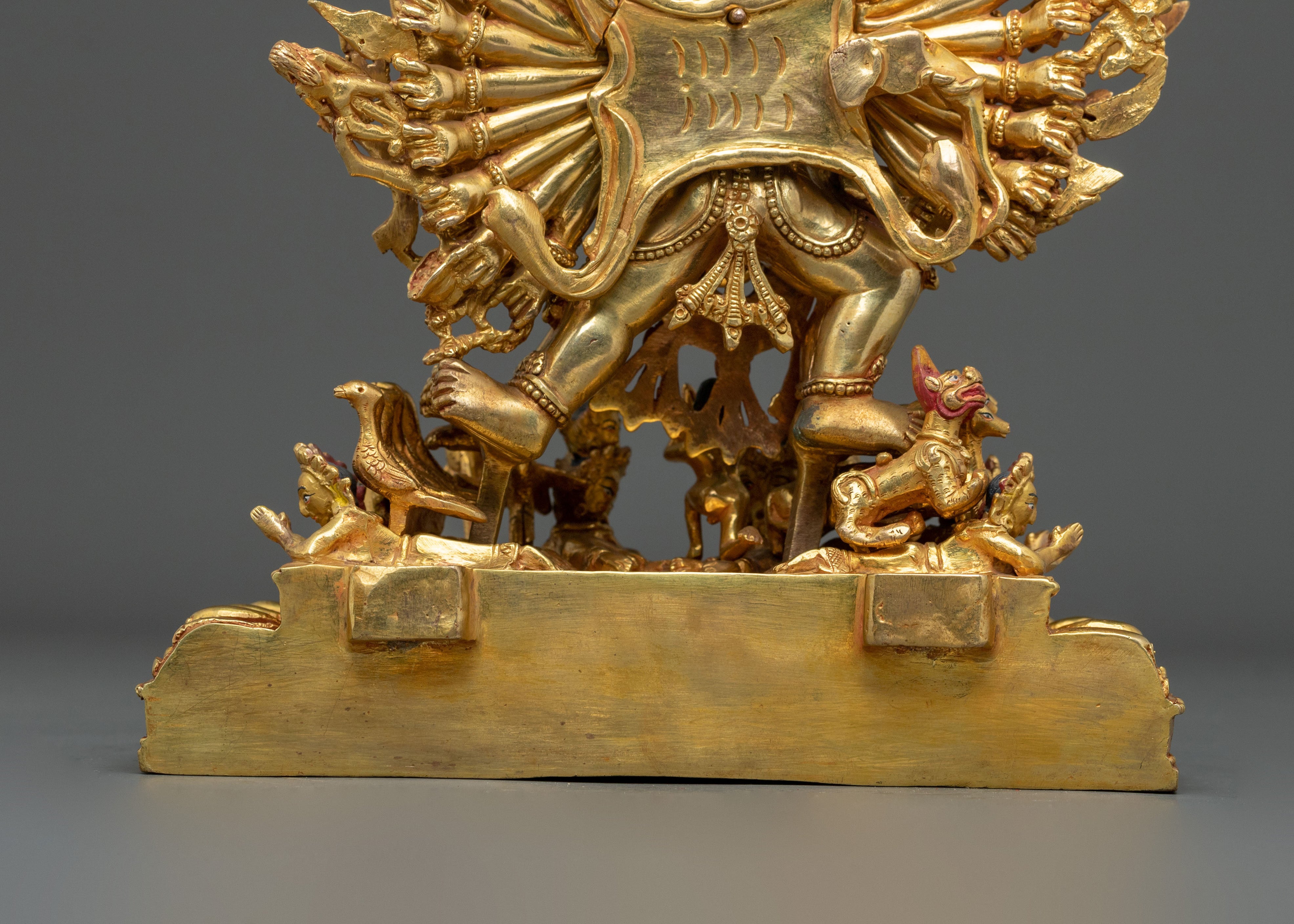 Yamantaka Wrathful Wisdom Statue: Destroyer of Ignorance