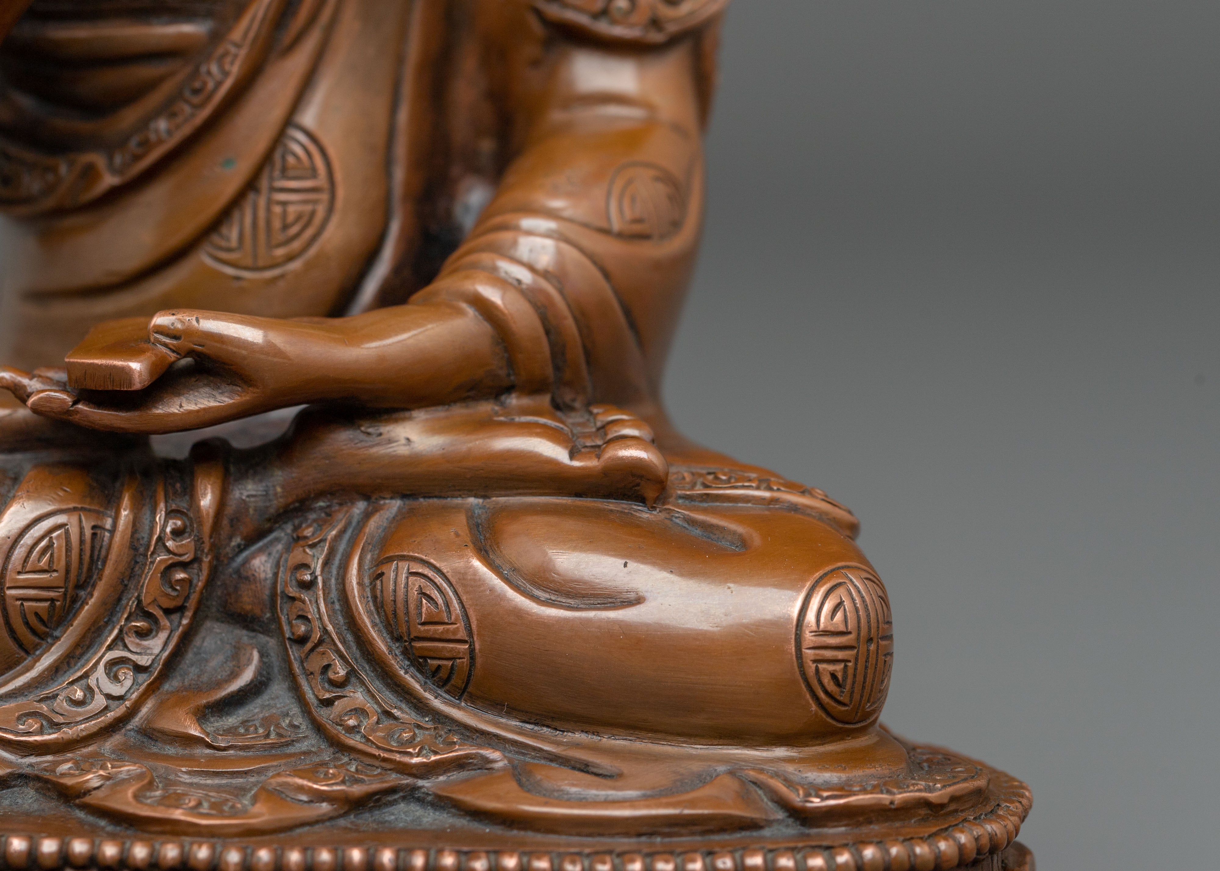Tsongkhapa Sacred Statue Collection with Disciples