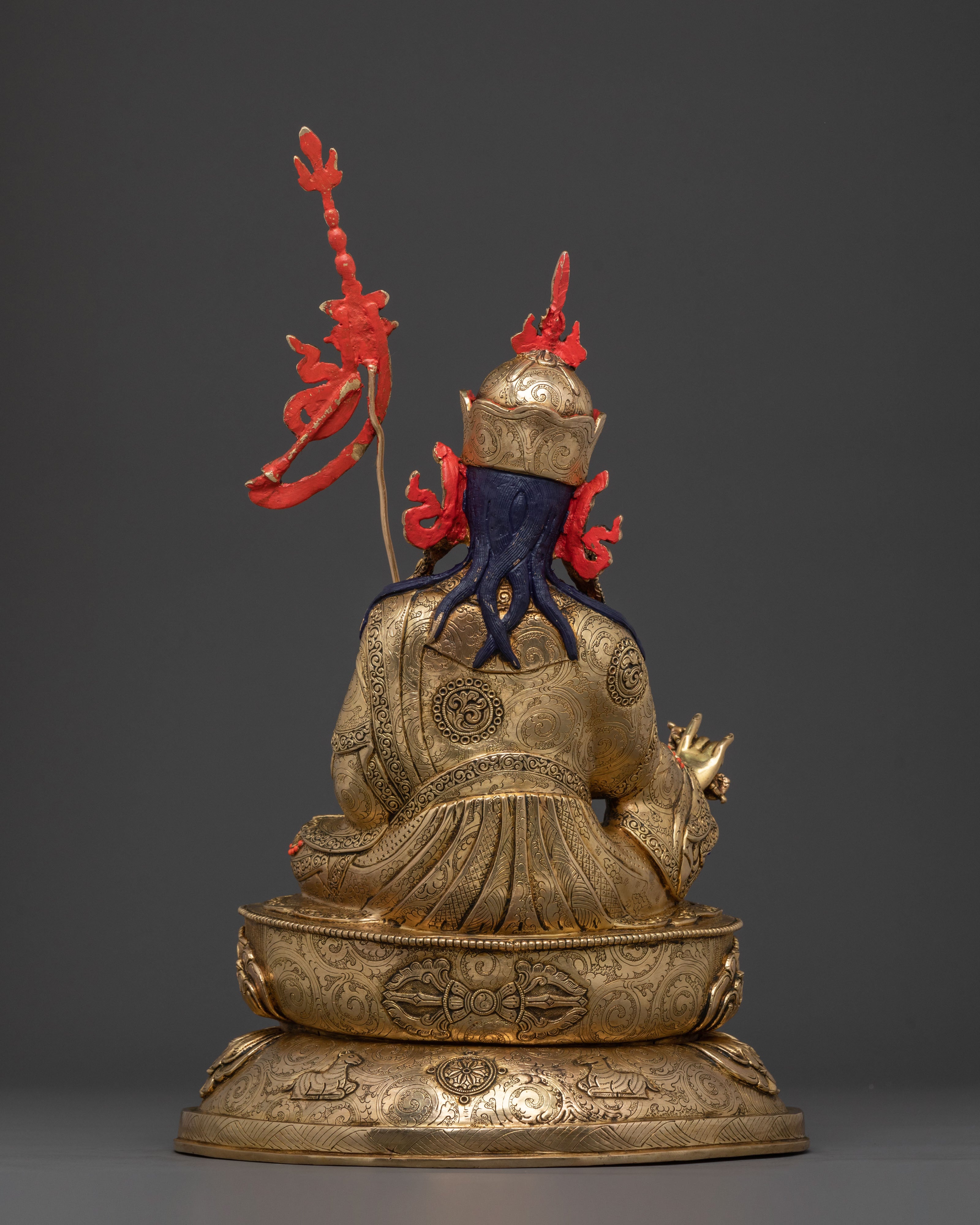 Enlightened Guru Rinpoche Figurine | Buddhist Altar Decor