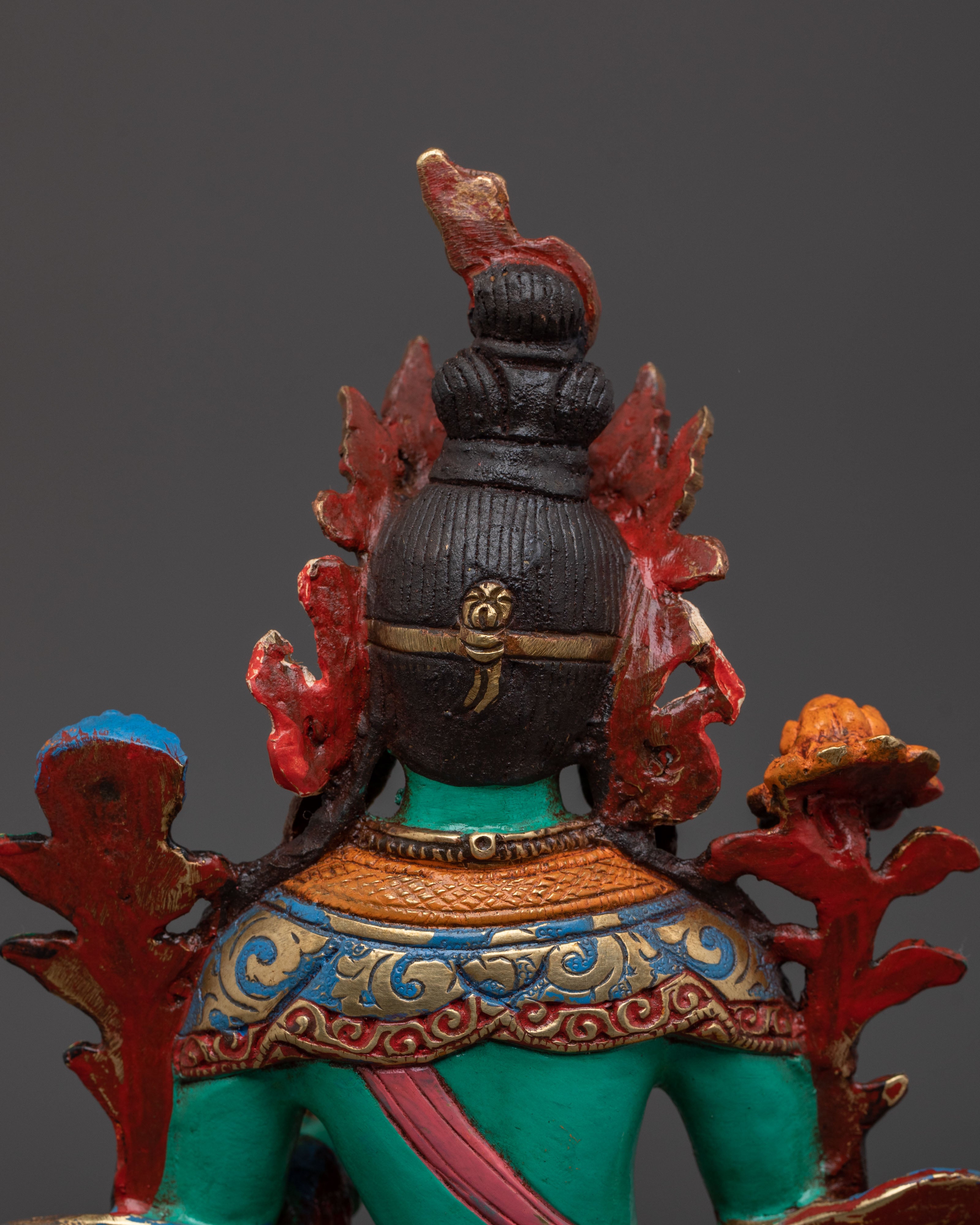 Goddess Shyama Tara Golden Statue | Protector of Compassion