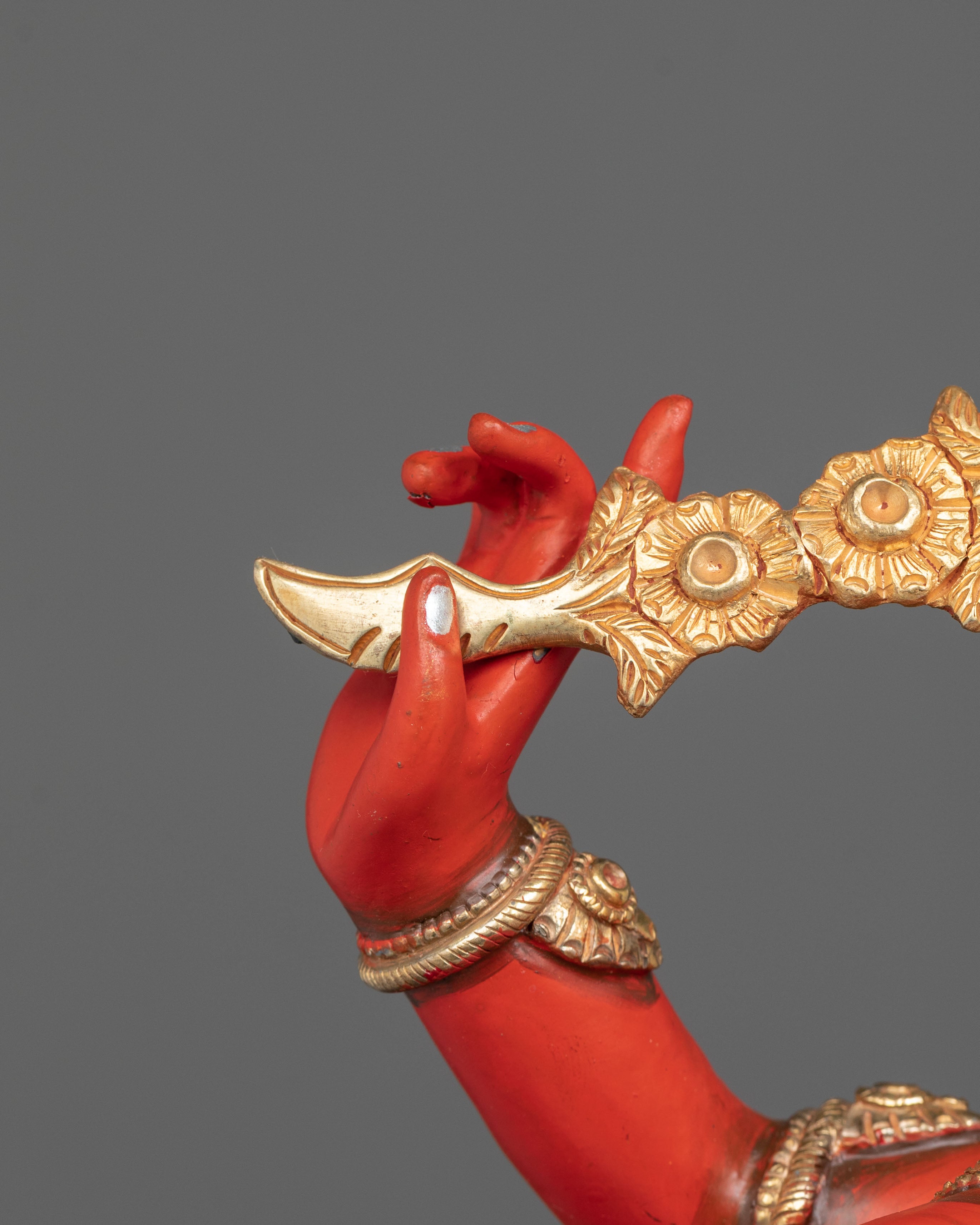 Kurukulla "Red Tara" Sculpture of Protection | Home Decor