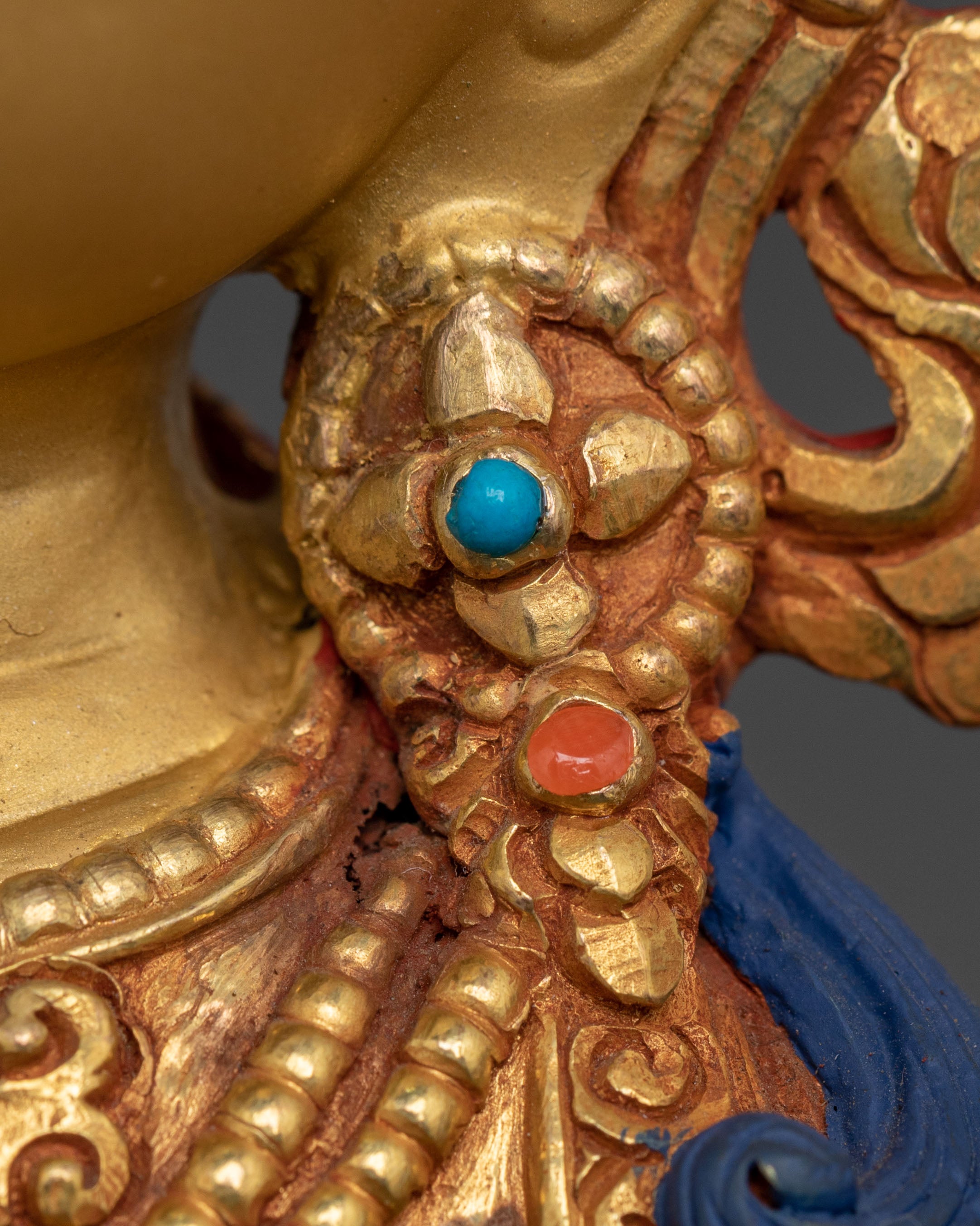 Manjushri Buddhist Figure | Handcrafted Wisdom Deity