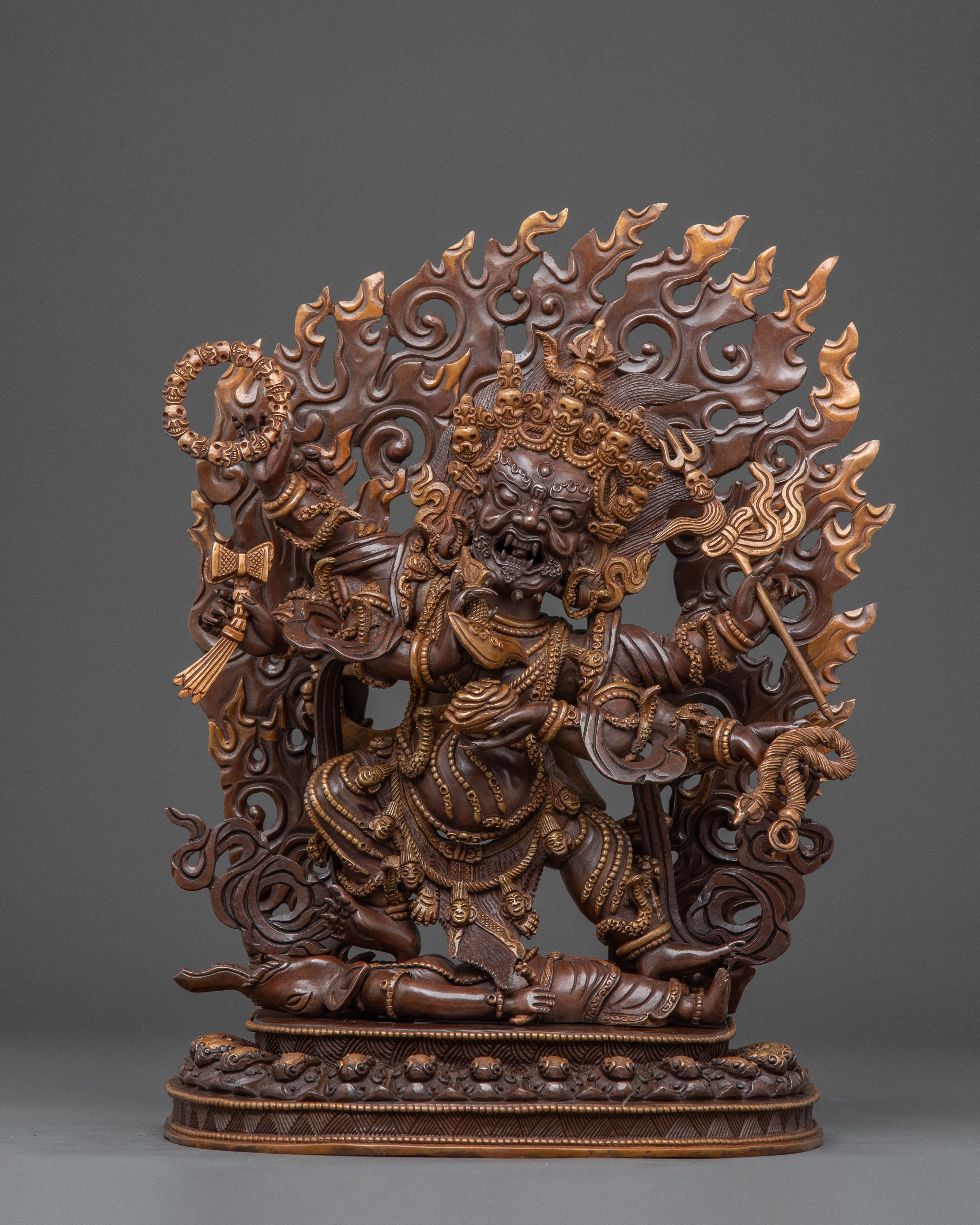 Six-Armed Mahakala Statue