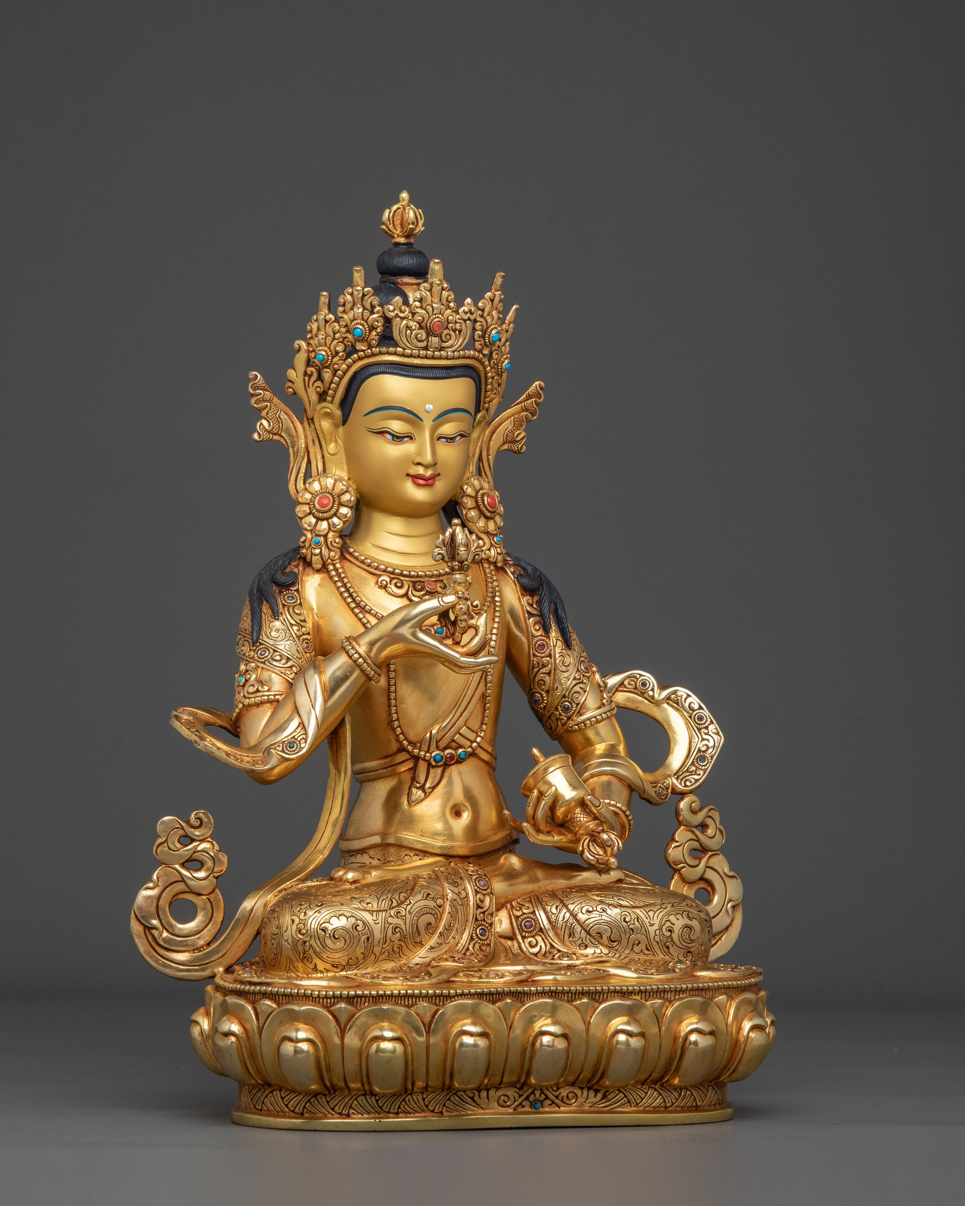 Vajrasattva Karma Purification Deity Statue |  Buddhist Deity of Purification