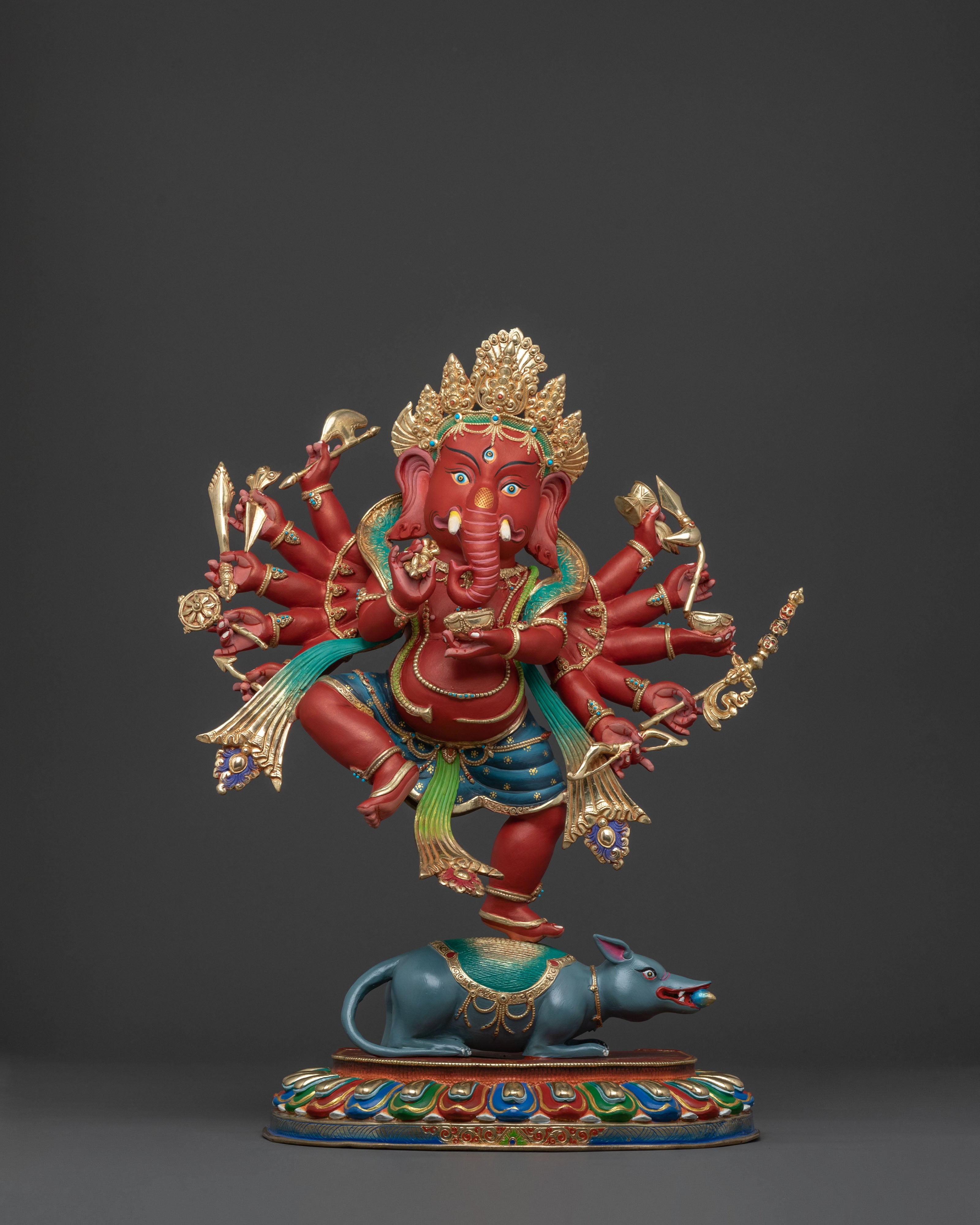 Handcrafted Ganesh God Statue | Altar Home Decor