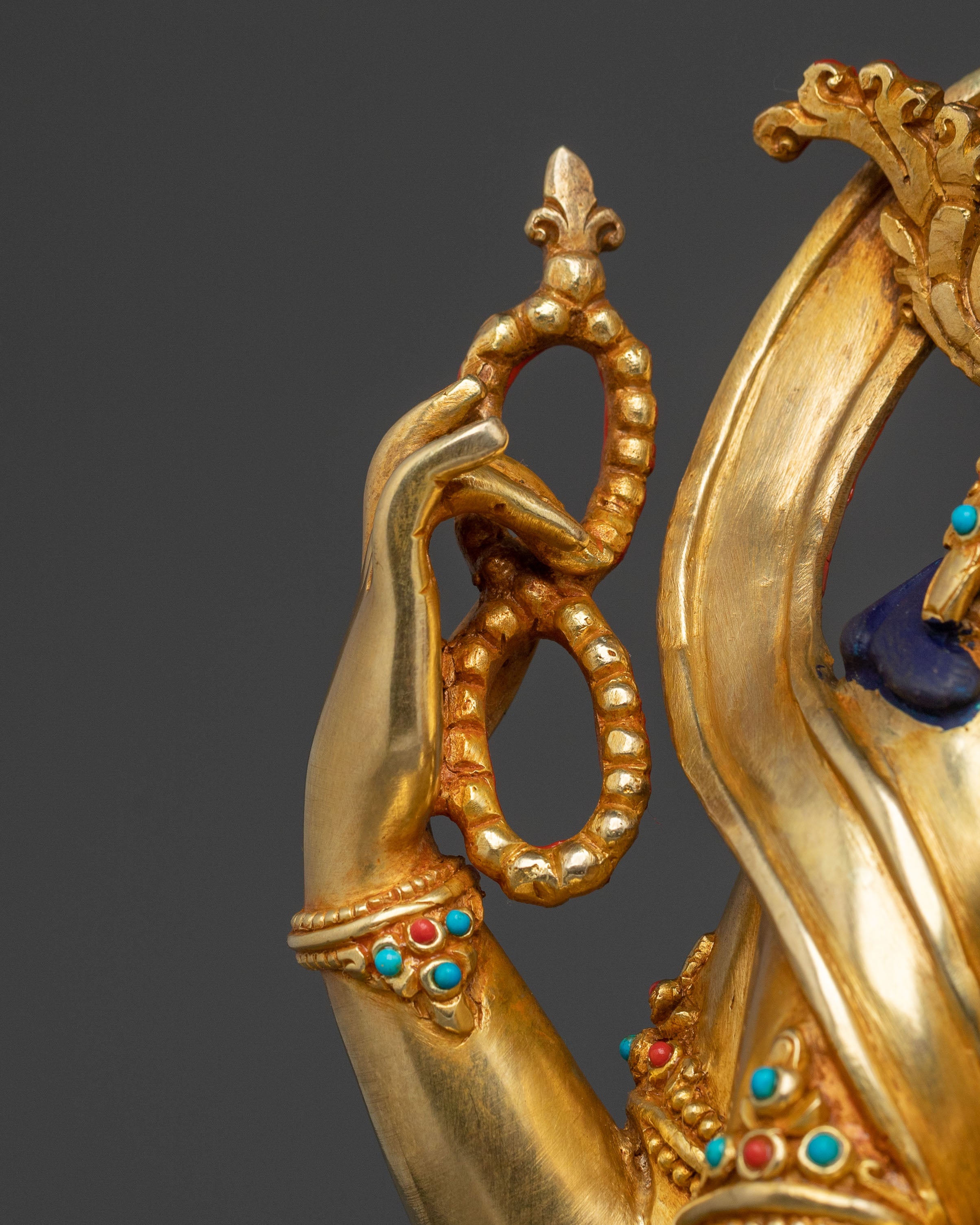 Four Armed Chenrezig Handcrafted Statue