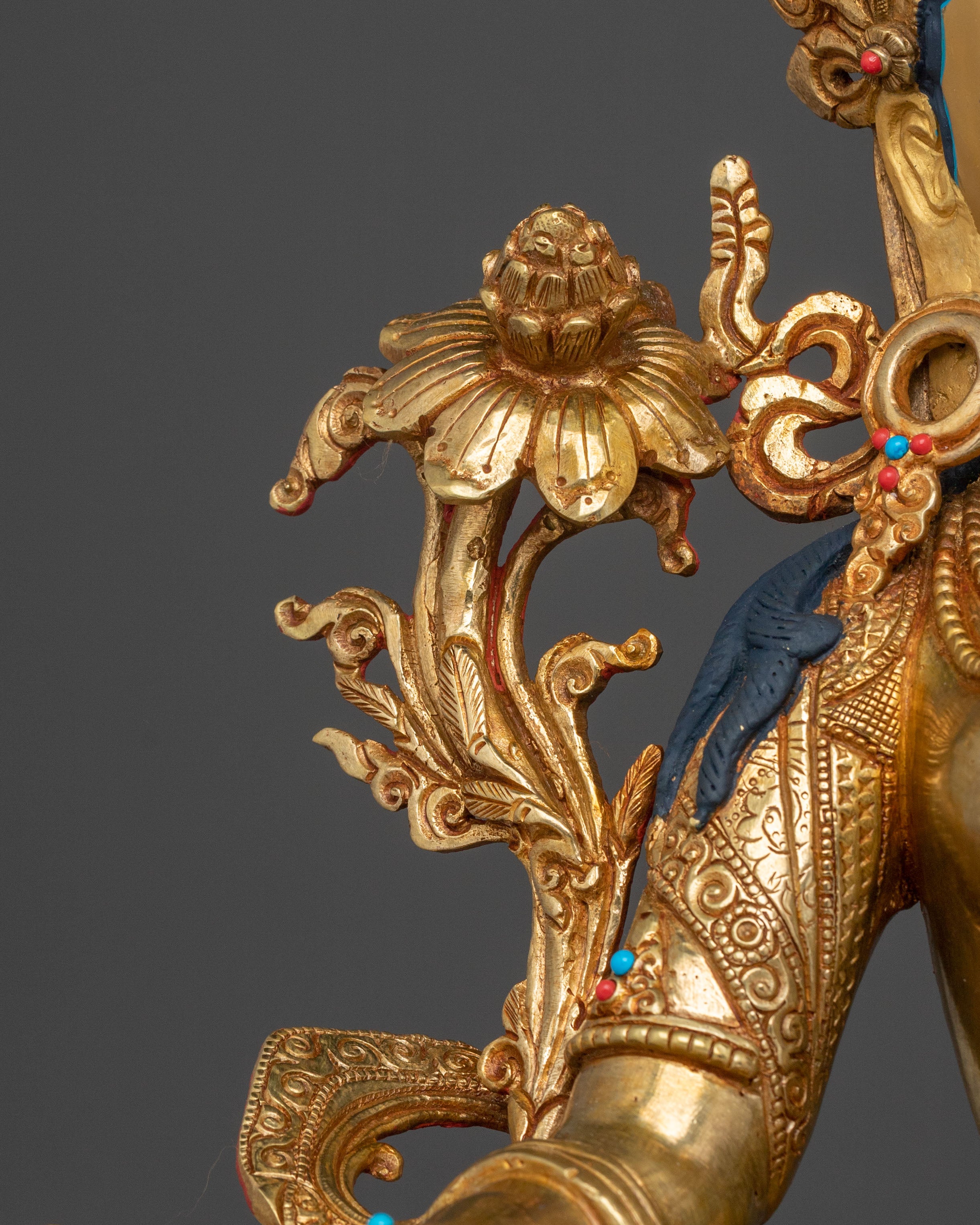 Goddess Green Tara Sacred Sculpture | Buddhist Goddess of Compassion