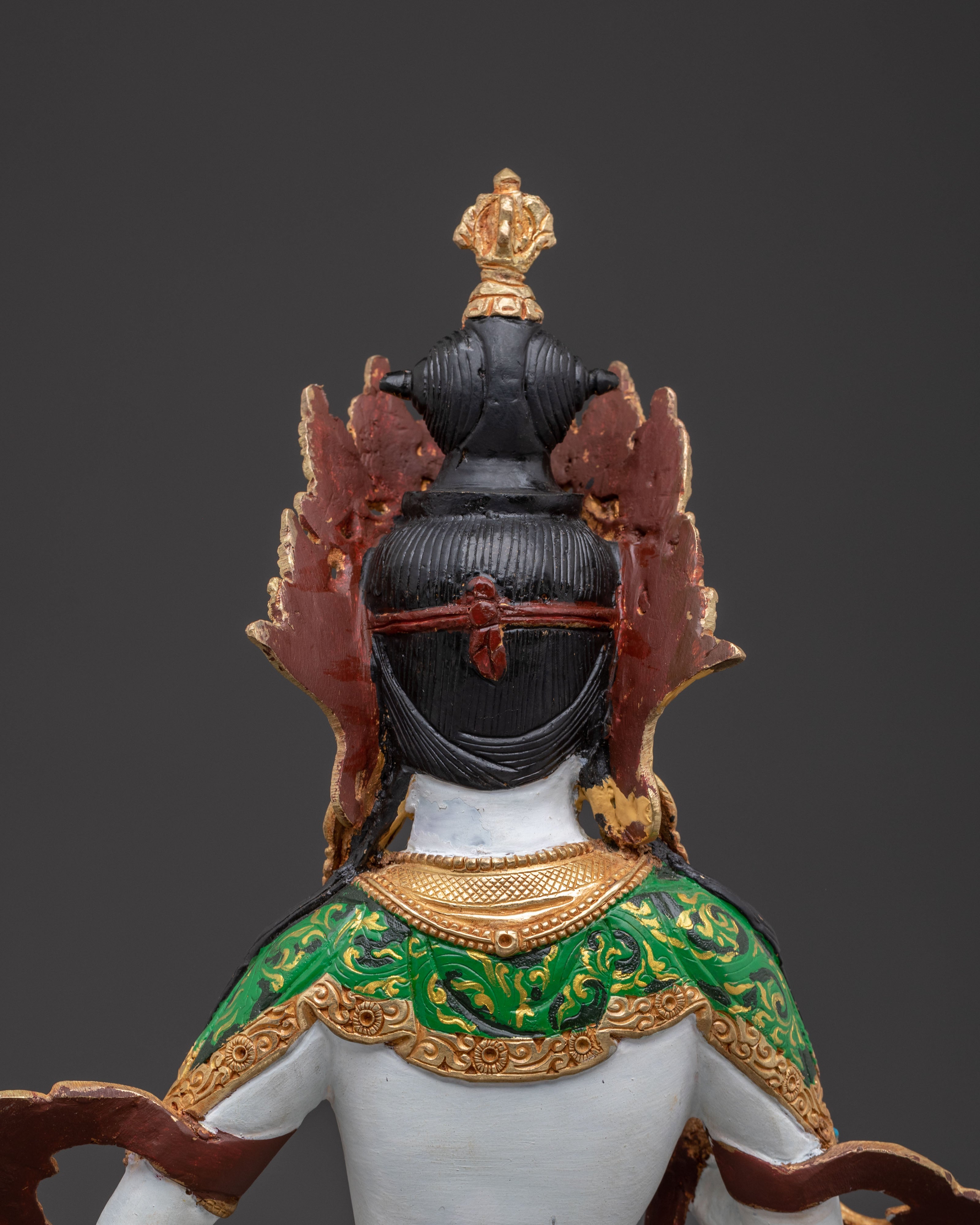 Purification Vajrasattva Statue: Handcrafted Devotion