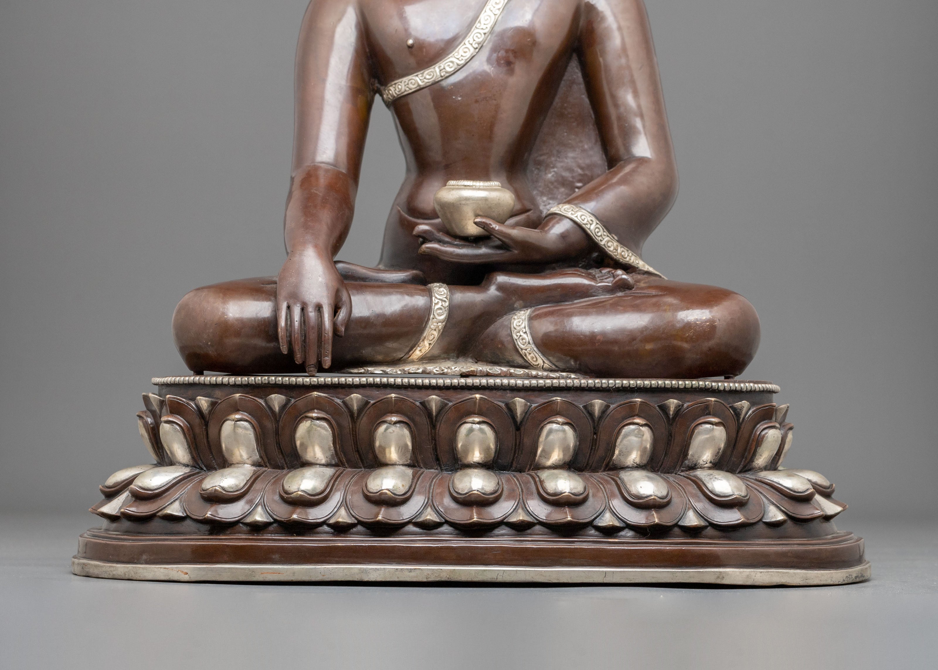 Shakyamuni Buddha and Disciples Sculpture | Symbol of Wisdom