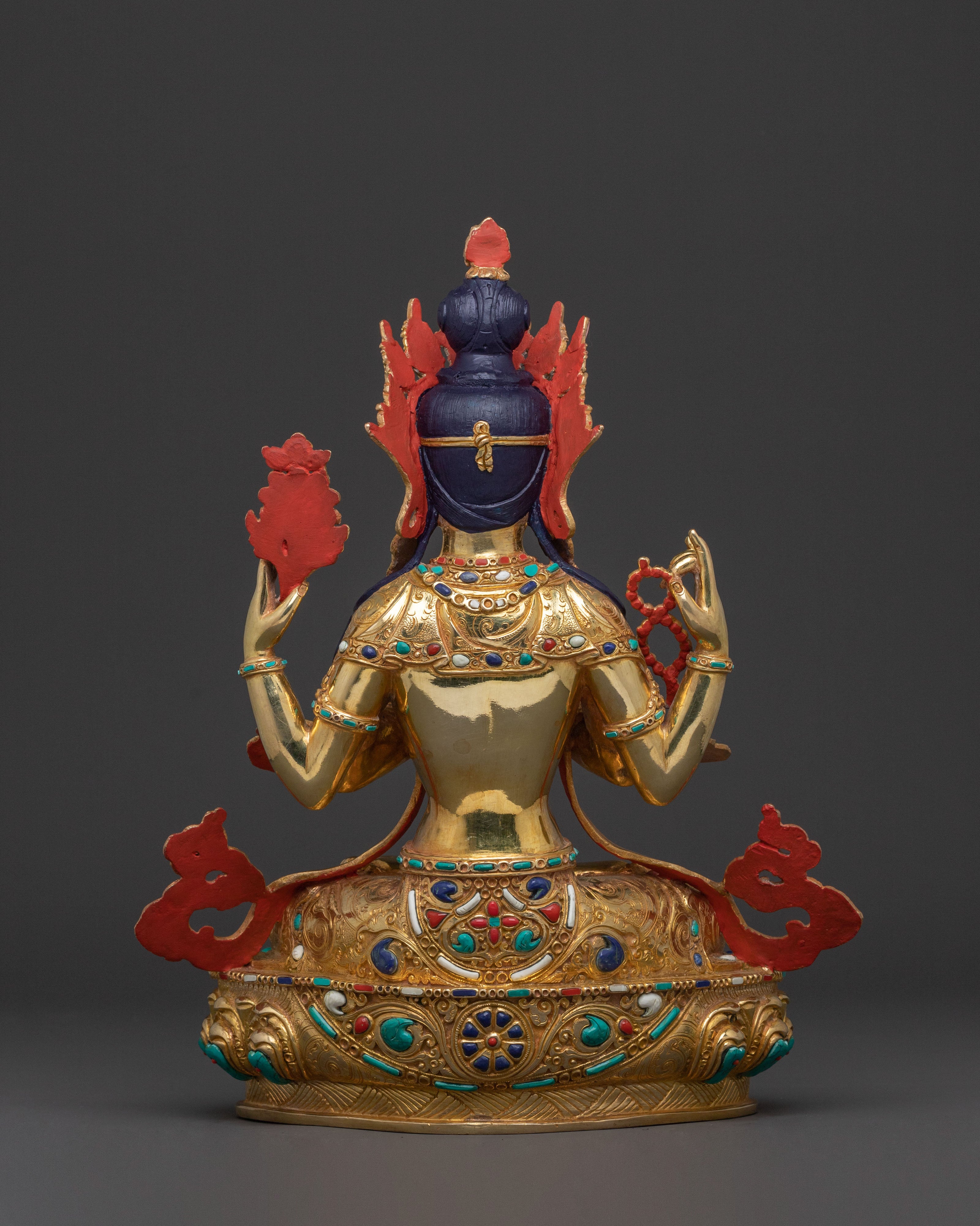 Chenrezig Peaceful Protector Statue: Symbol of Compassion and Protection