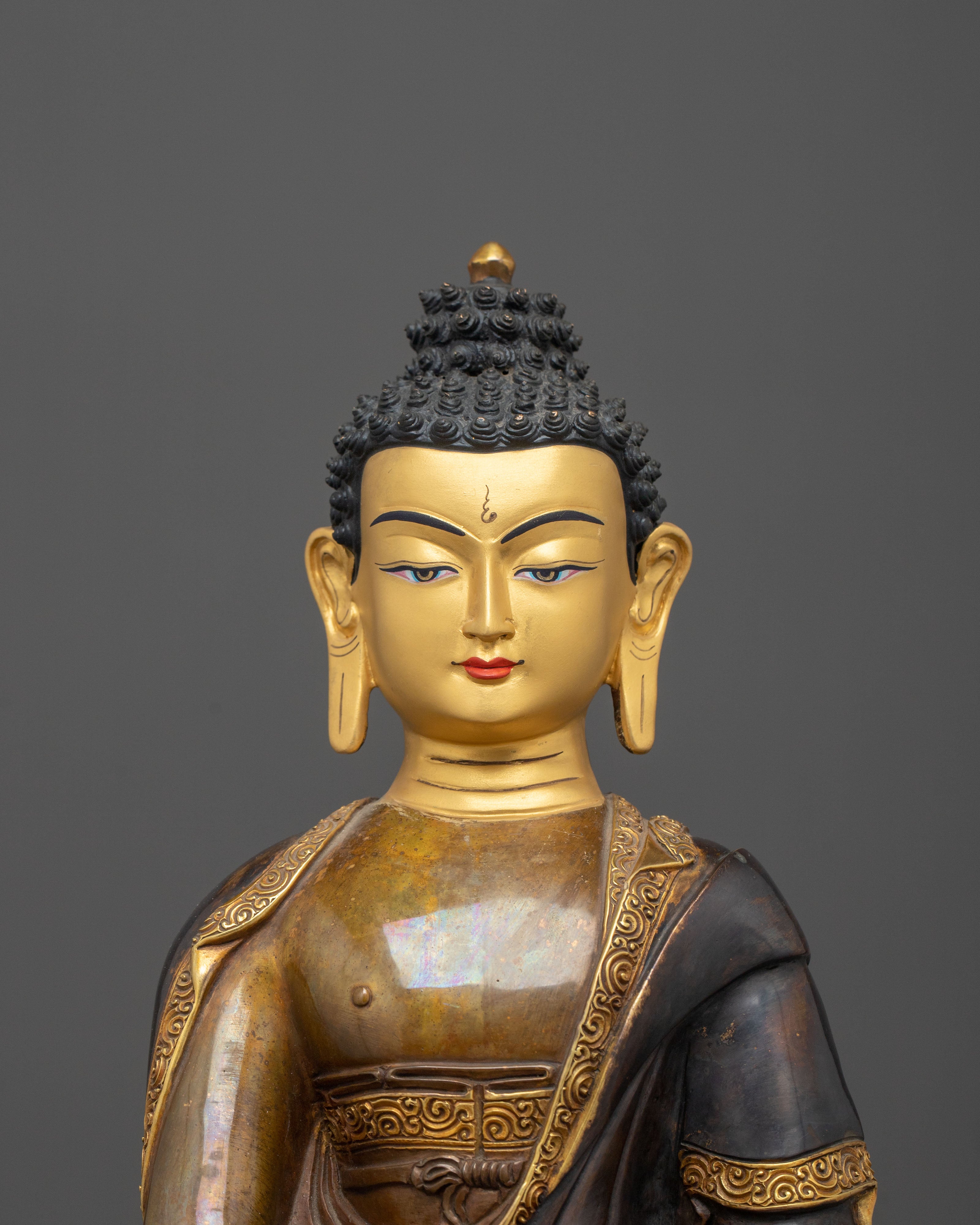 Shakyamuni Buddha Figurine on Throne | Enlightened ONE