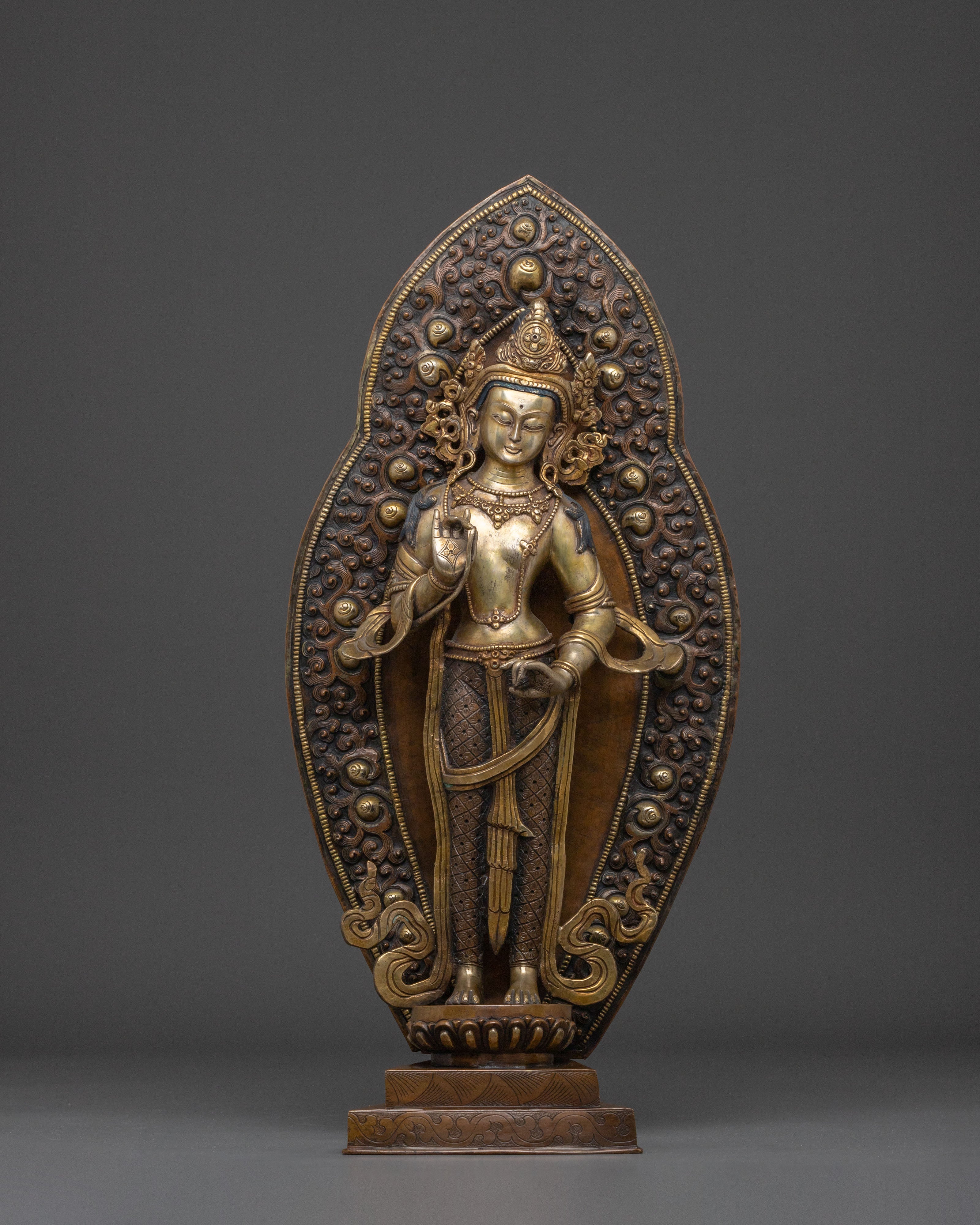 Lokeshwor Divine Statue | Buddhist Altar Sculpture
