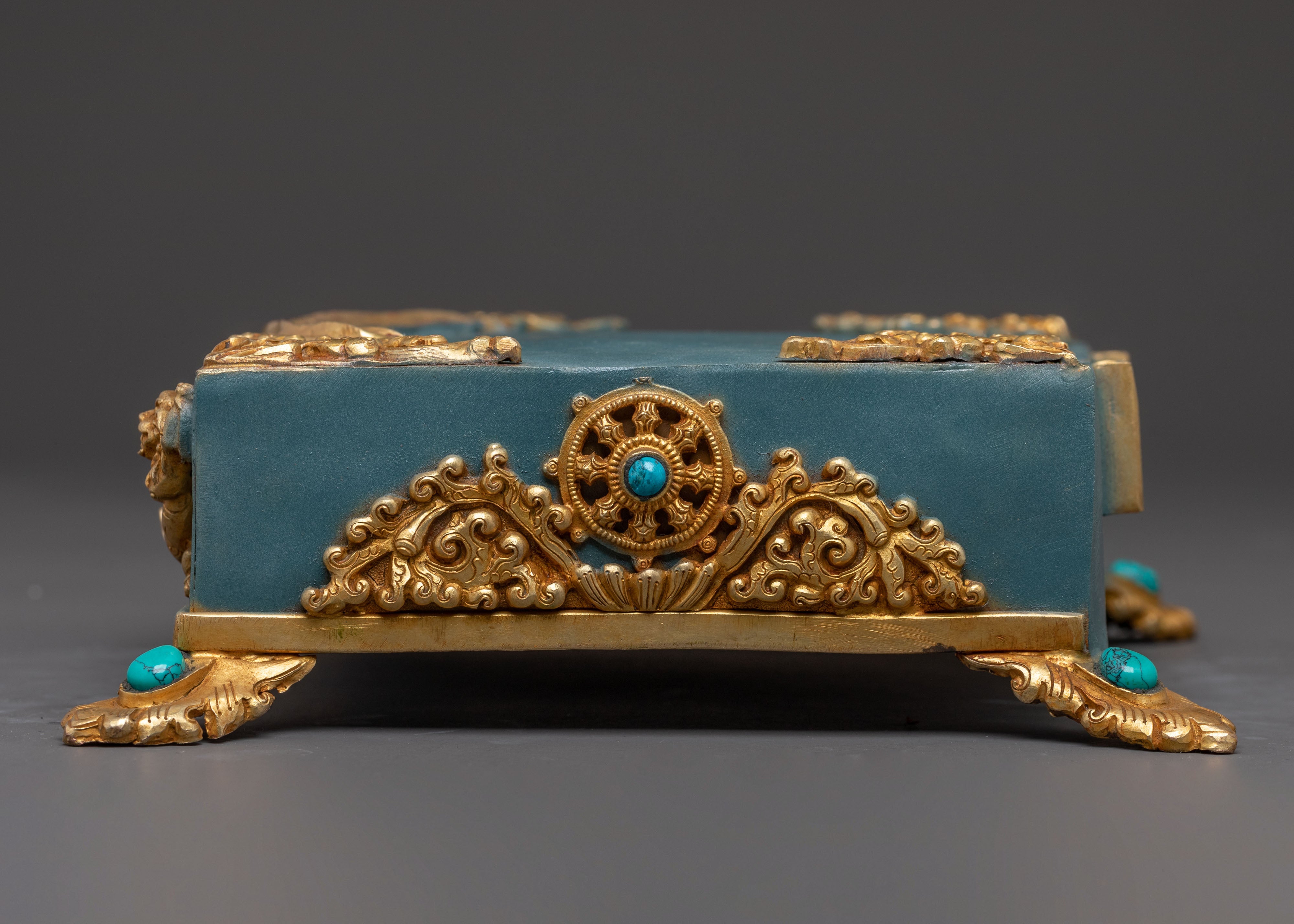 Throne: Handcrafted Copper Shrine Base