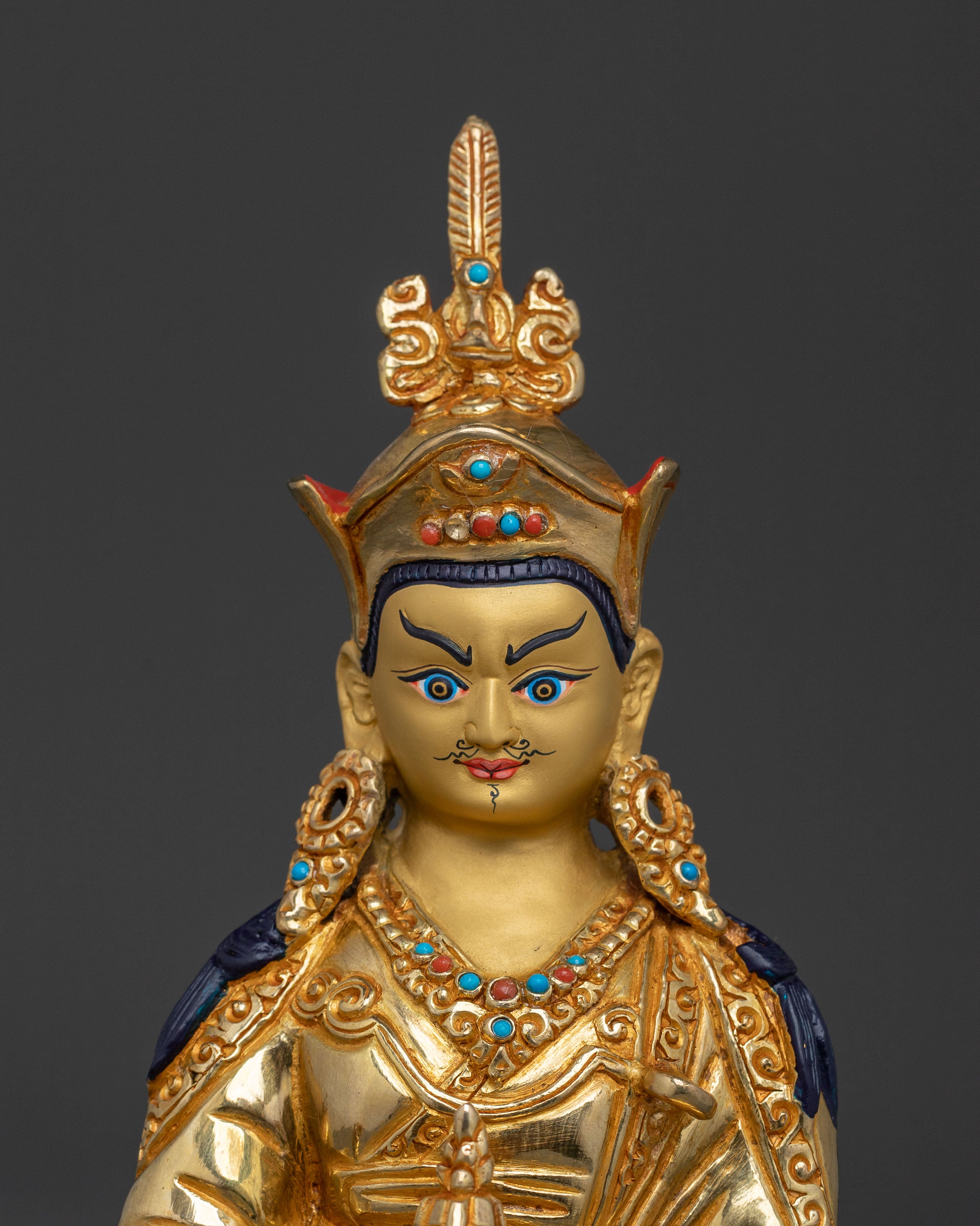 Precious Guru Rinpoche Figurine | Sacred Statue