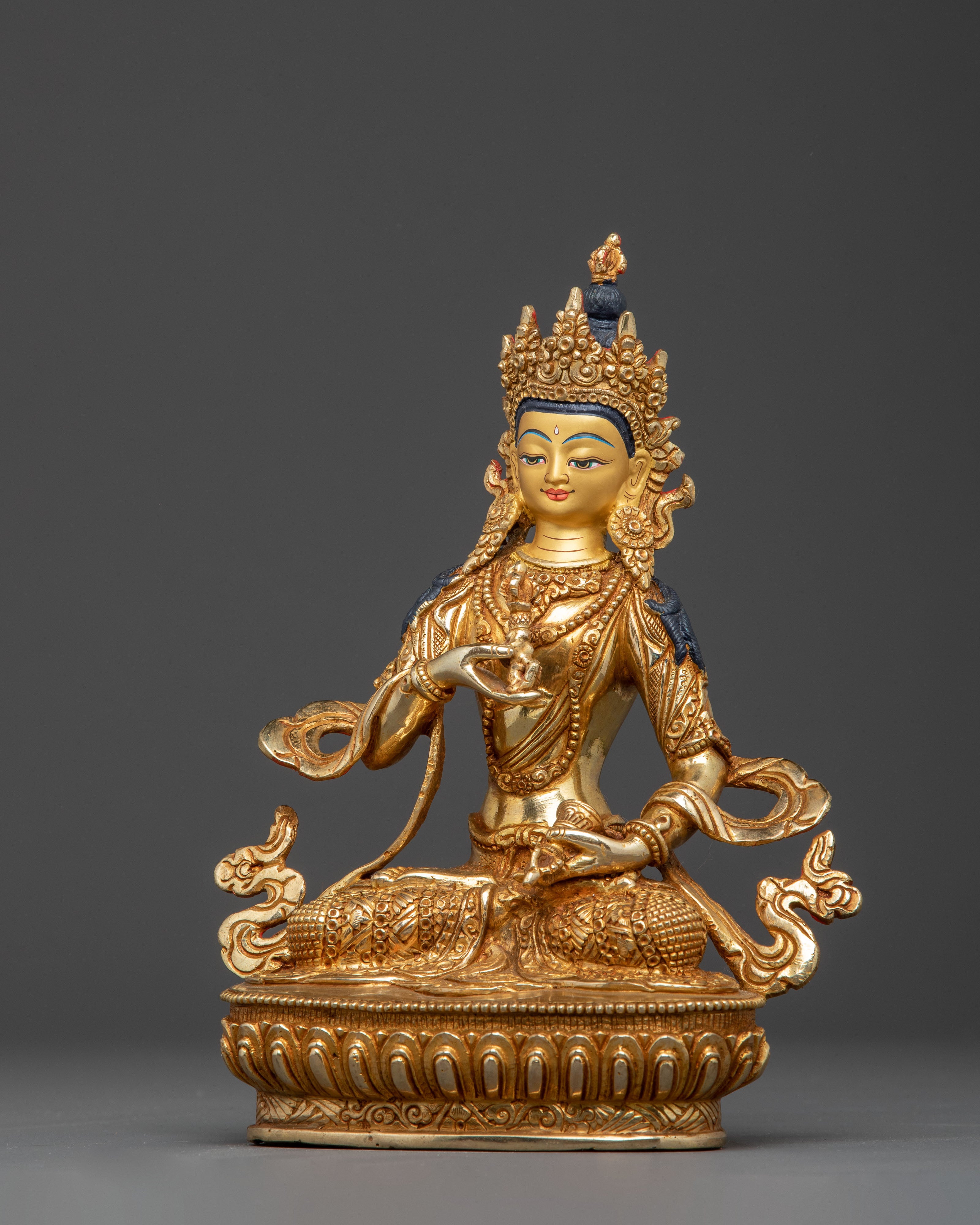 Divine Vajrasattva Sculpture | Buddhist Statue of Purification