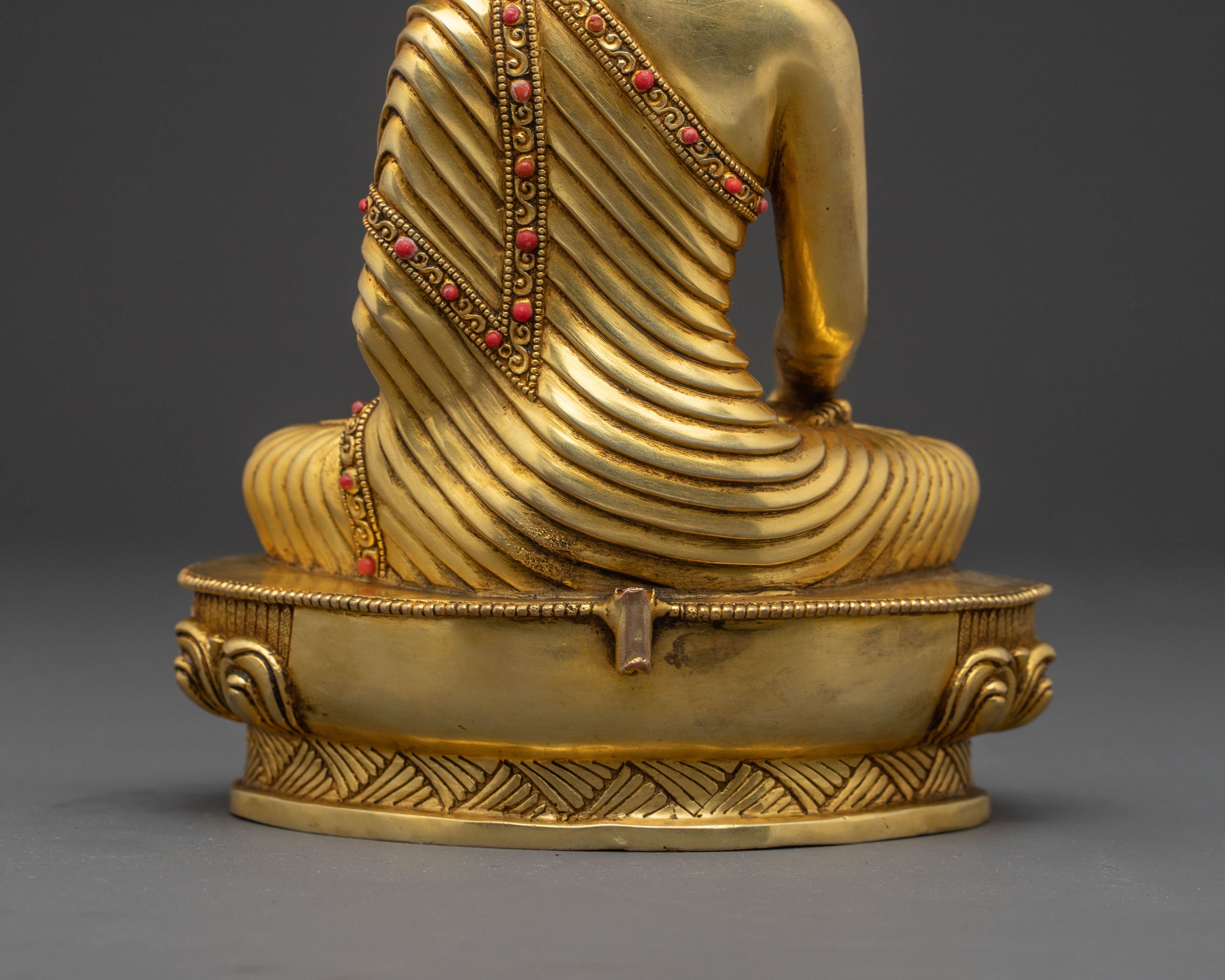 Handcrafted Divine Statue of Shakyamuni Buddha - Radiant Art