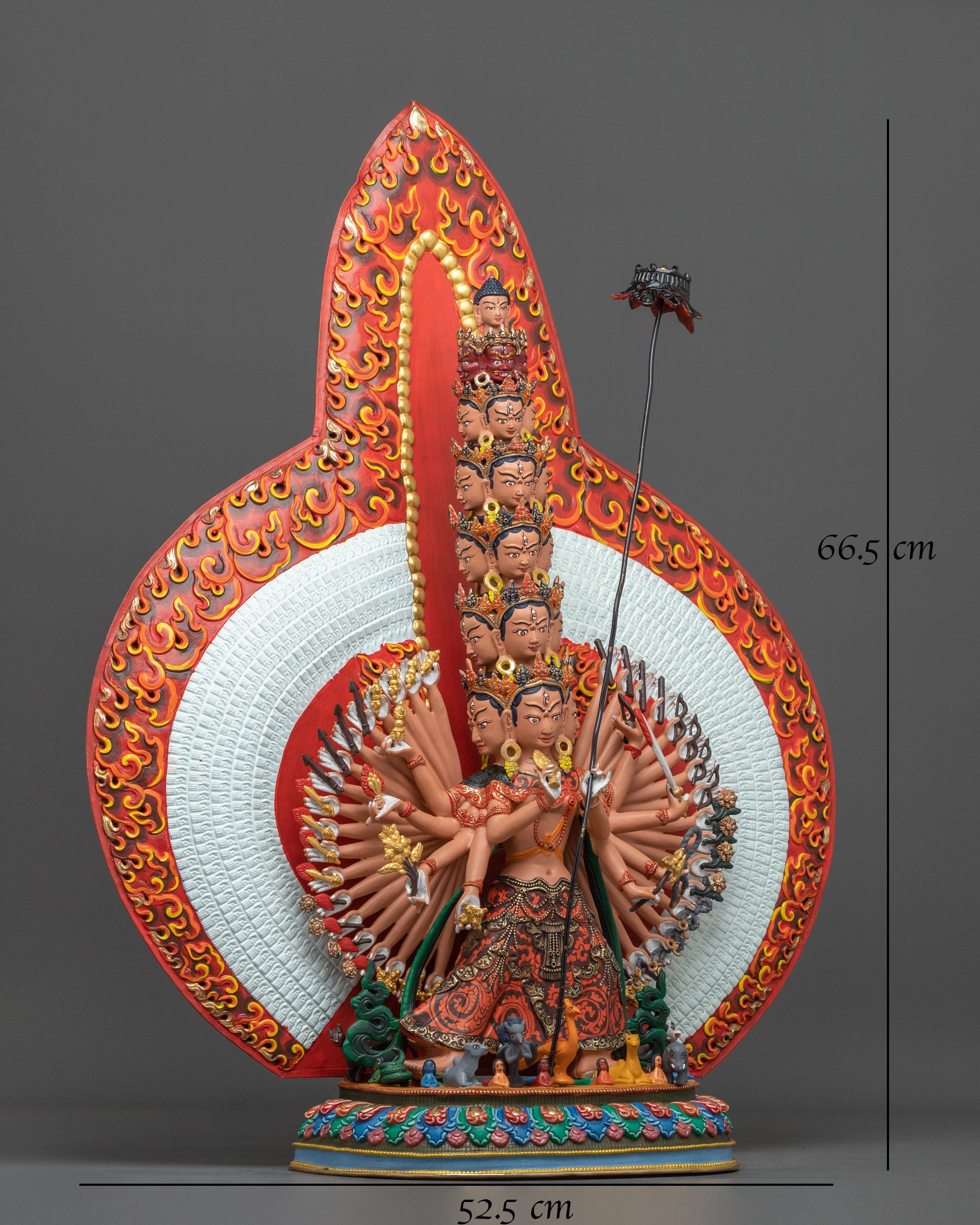 1000 Armed Dukar Statue | Tibetan Buddhist Protector