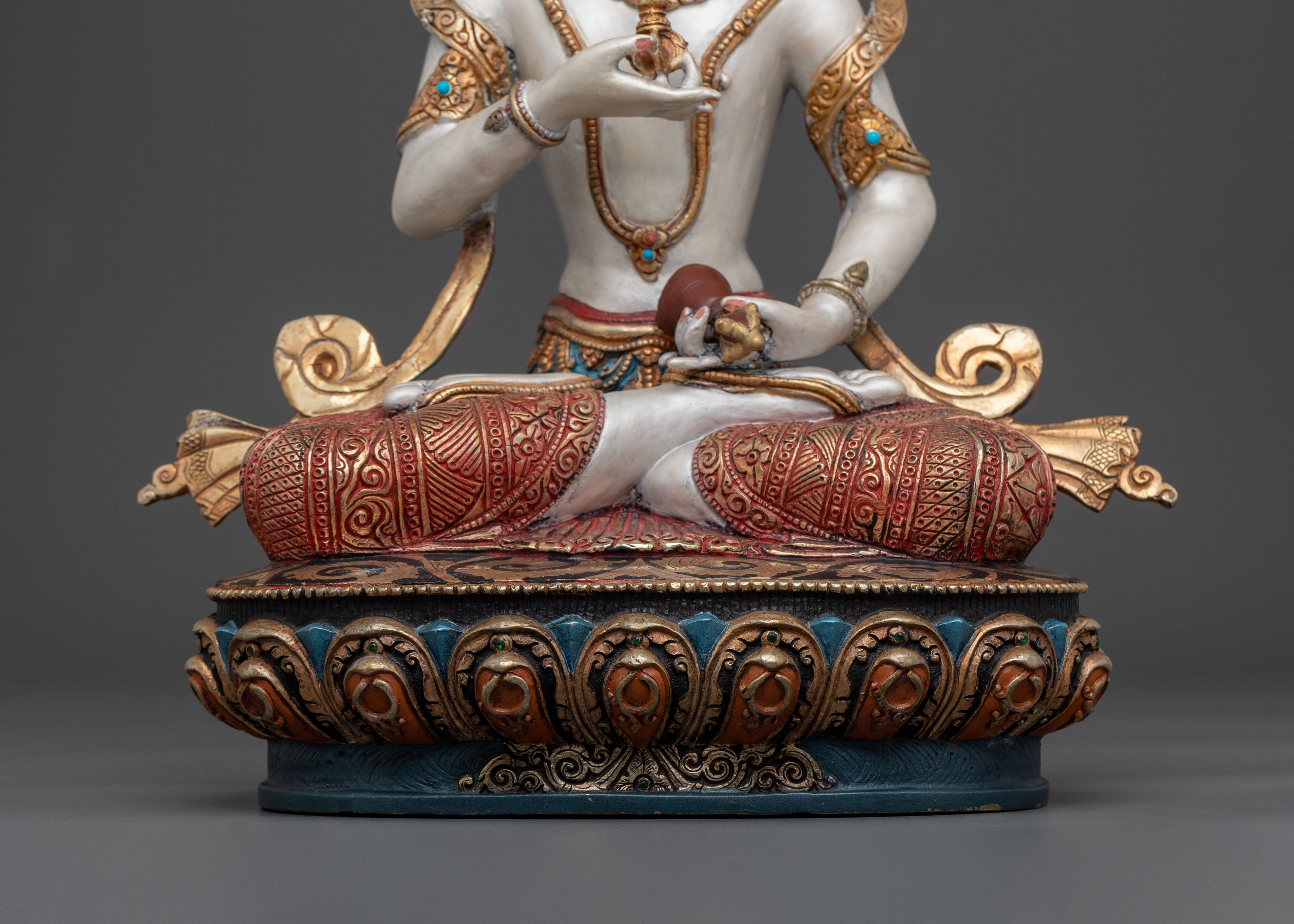 White Tara Sculpture | Goddess of Wisdom