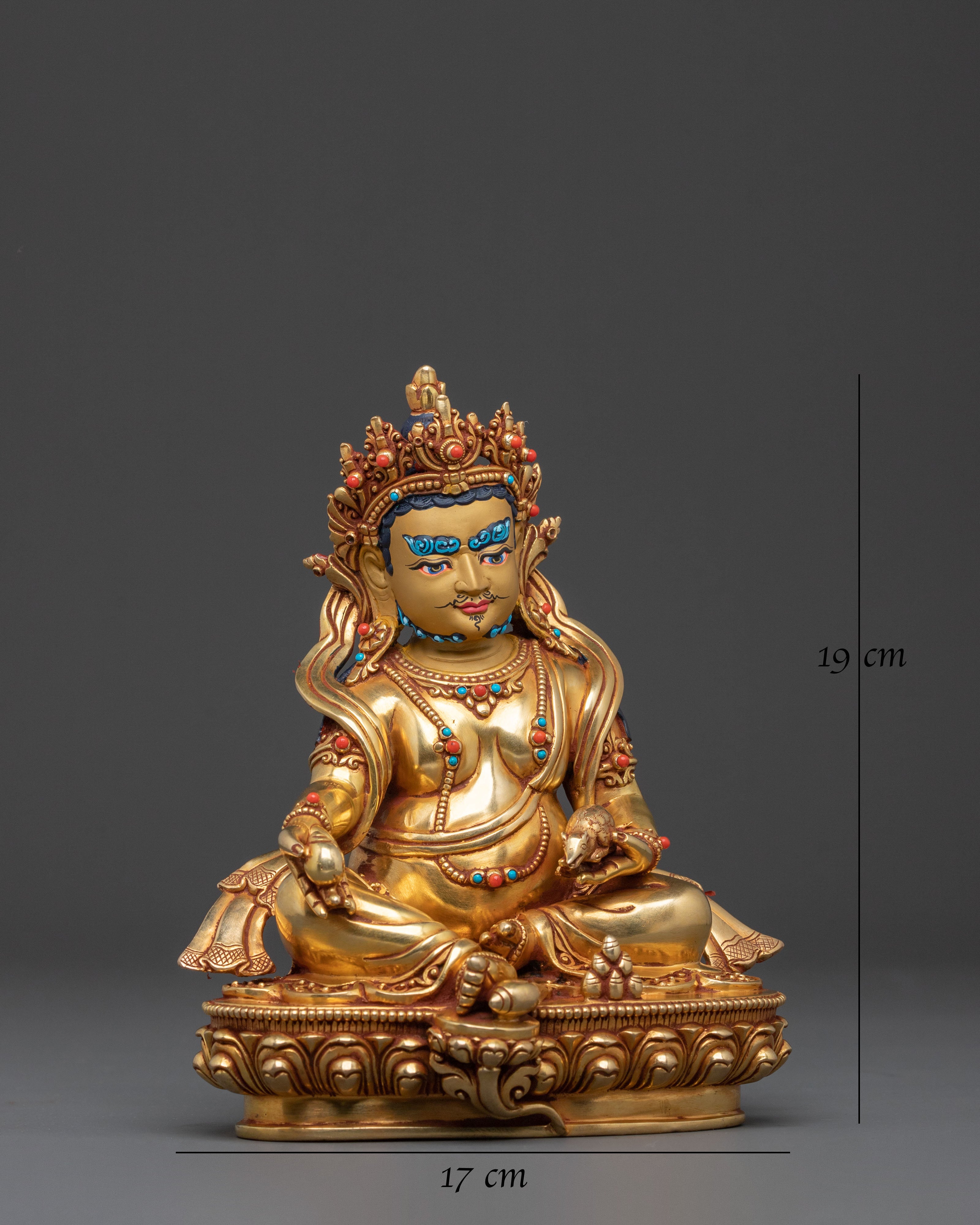 Dzambhala Sculpture | Buddhist Wealth Deity