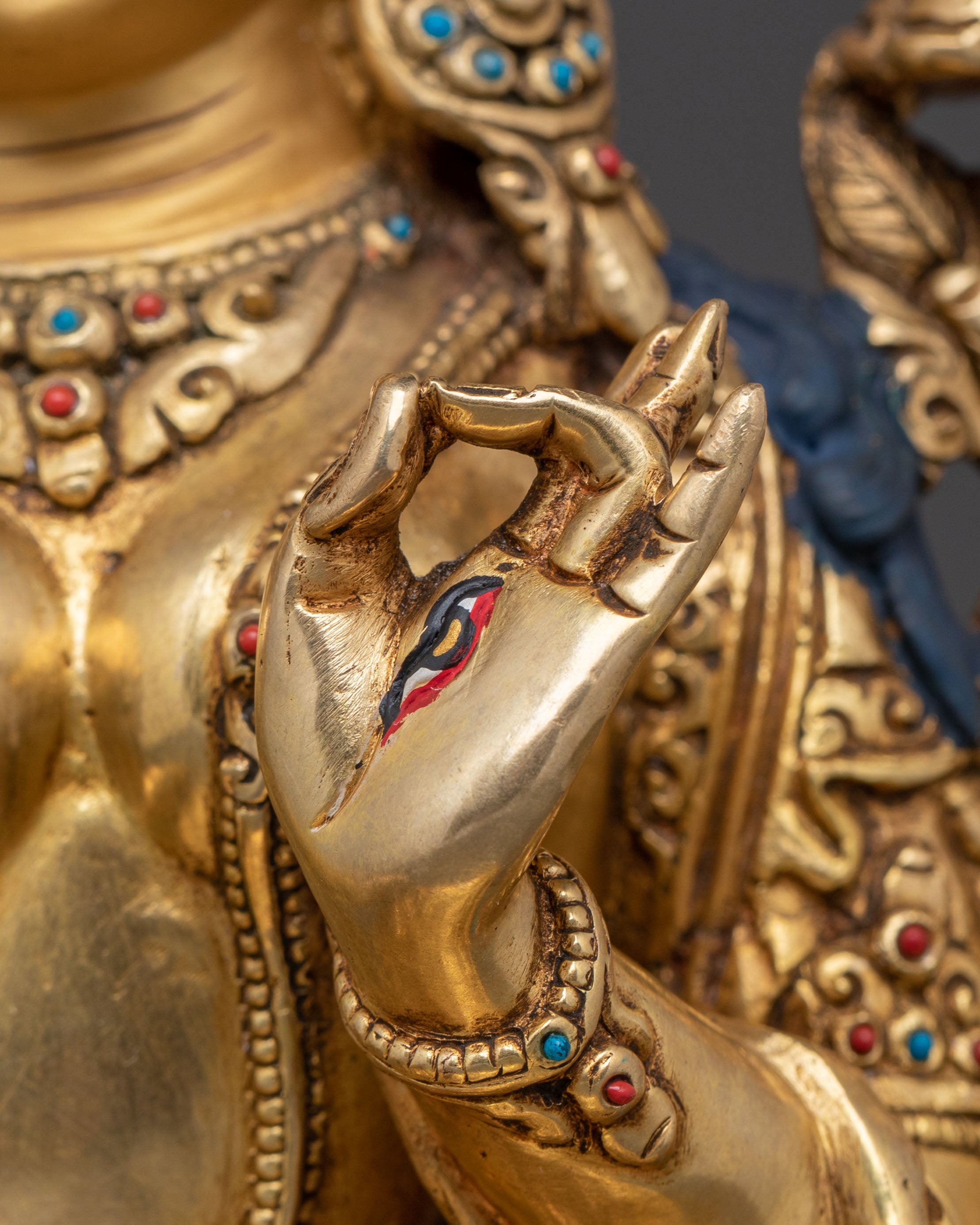 Handcrafted White Tara Sculpture | Protector Icon