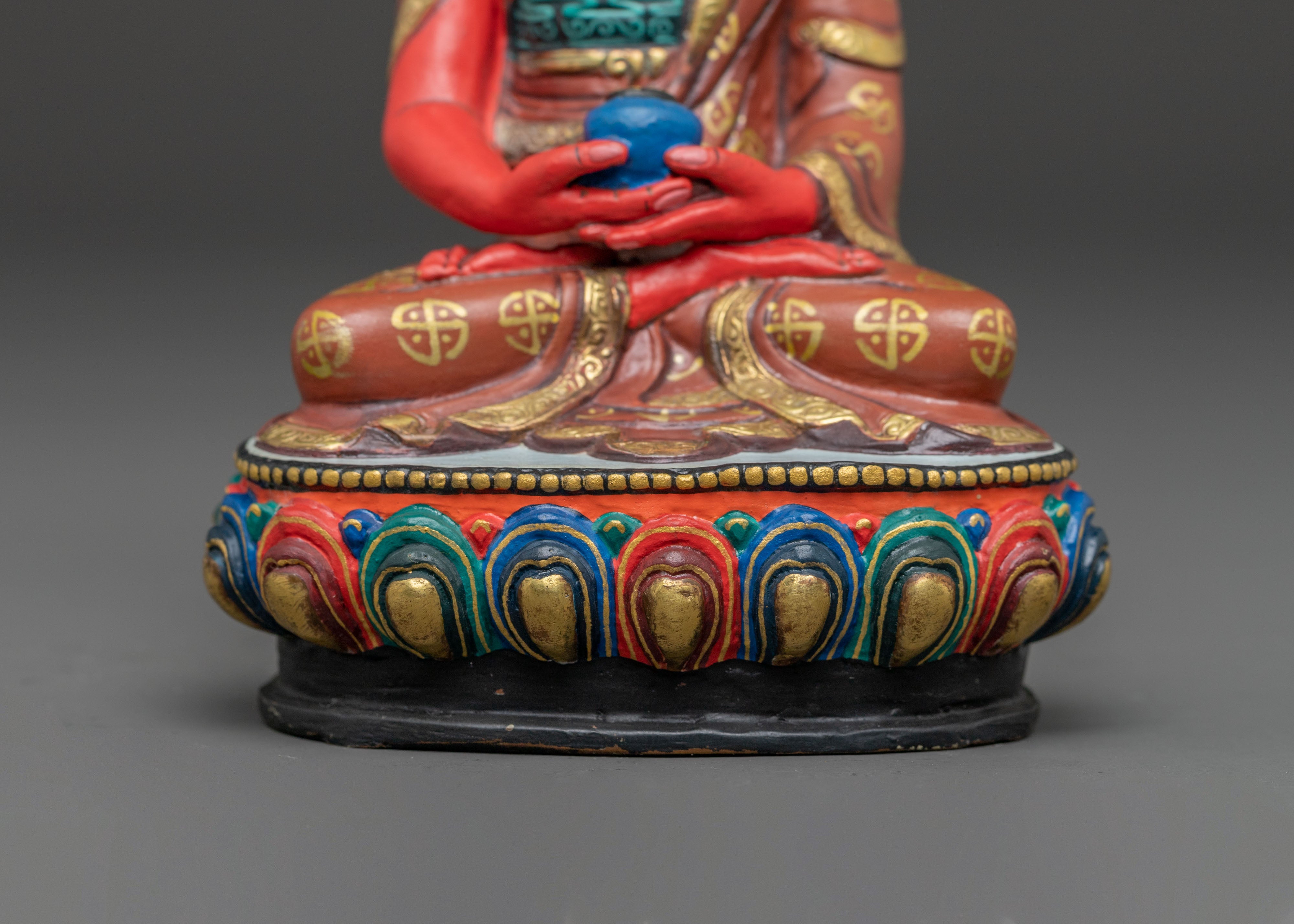 Handmade Amitabha Buddha Statue from Pure Land | Buddha of Infinite Light
