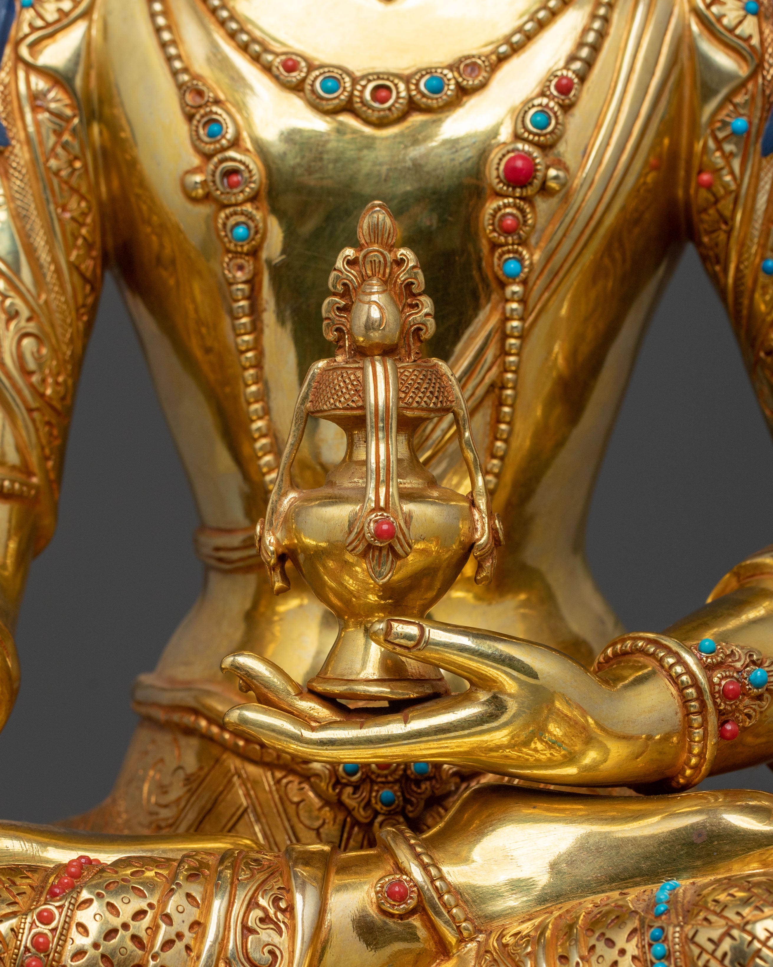 Kshitigarbha Sculpture | Tibetan Bodhisattva Figurine