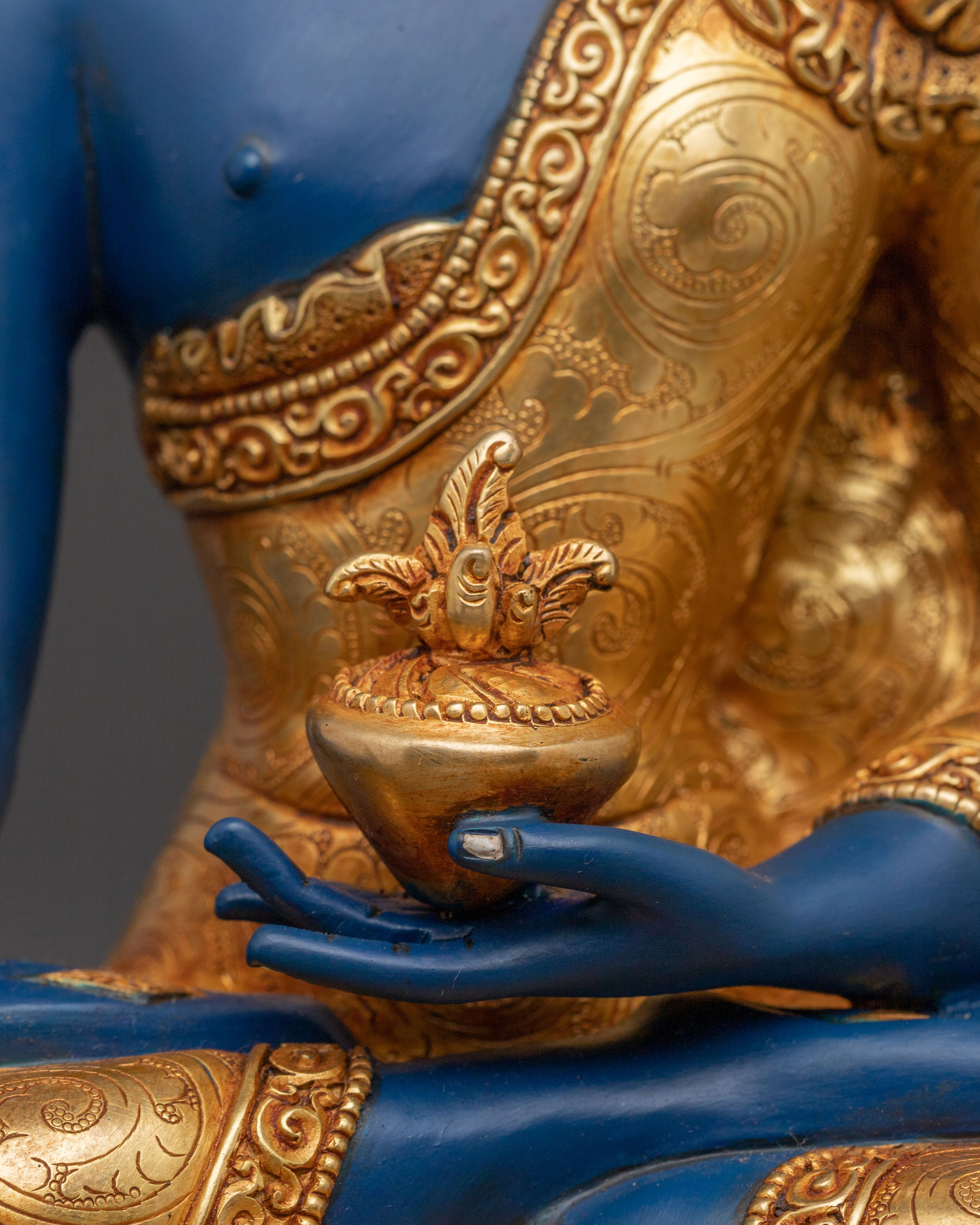 Medicine Buddha Spiritual Statue | Guardian of Health