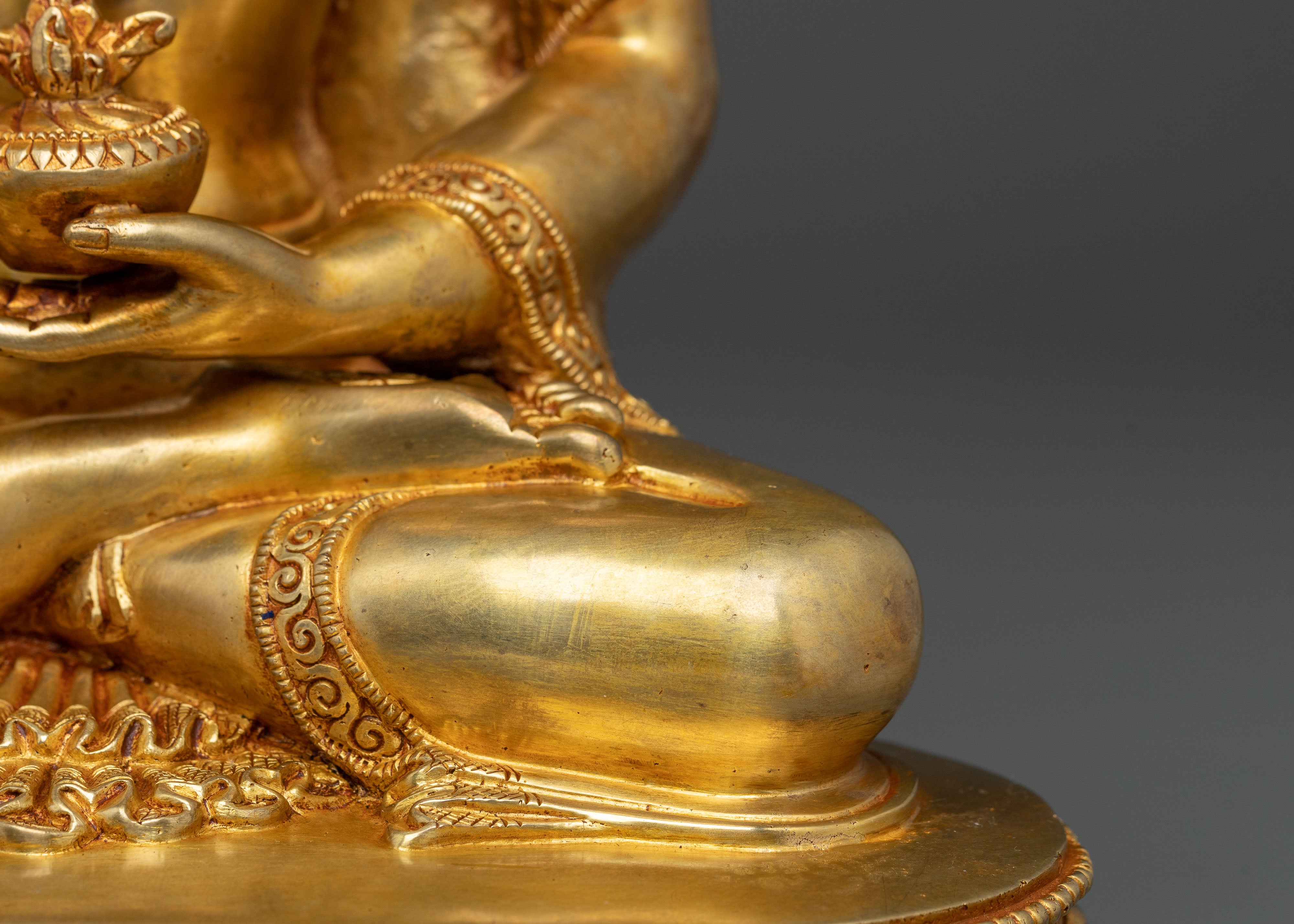 Handcrafted Medicine Buddha Healing Statue