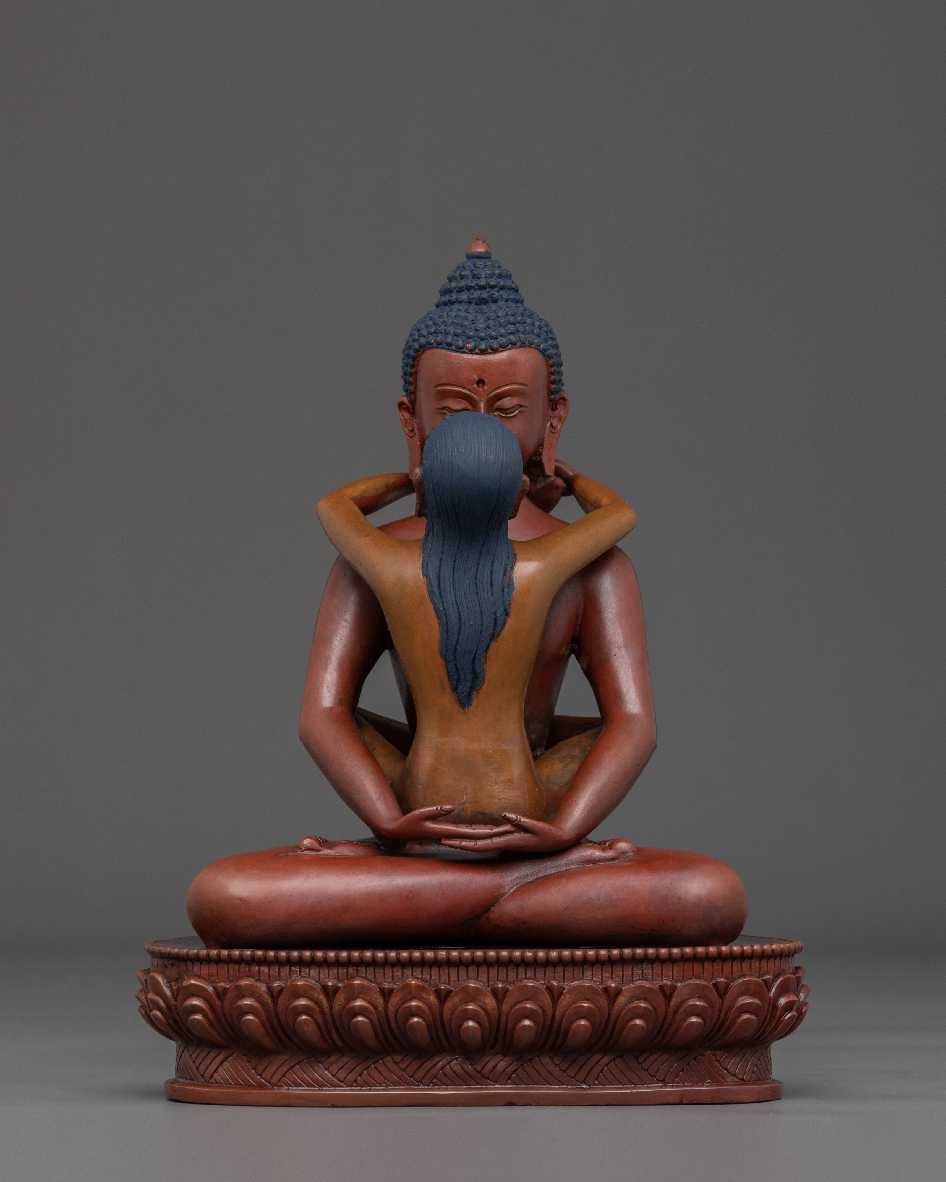 Samantabhadra with Consort Statue 