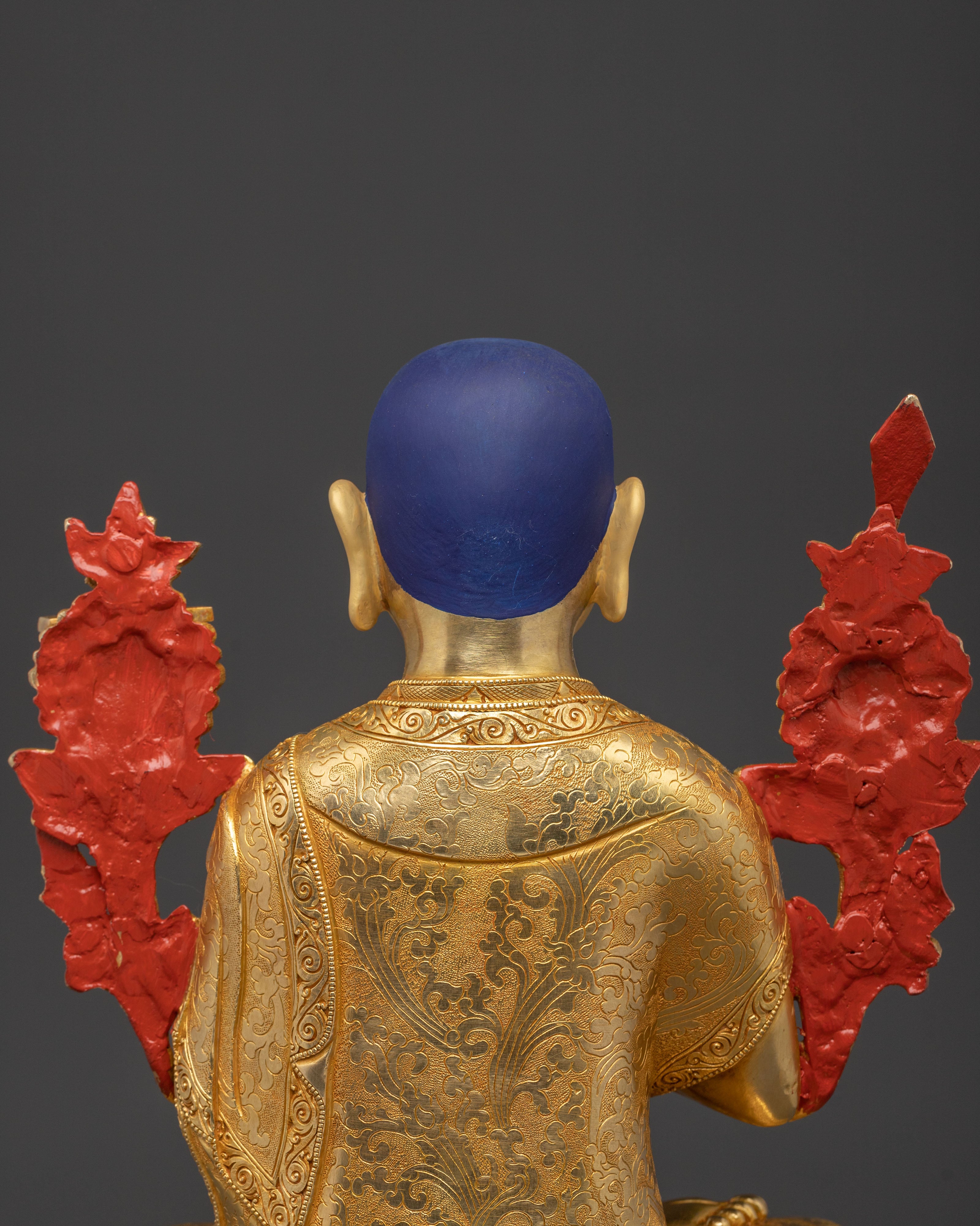 Tsongkhapa Himalayan Statue: Buddhist Altar Decor