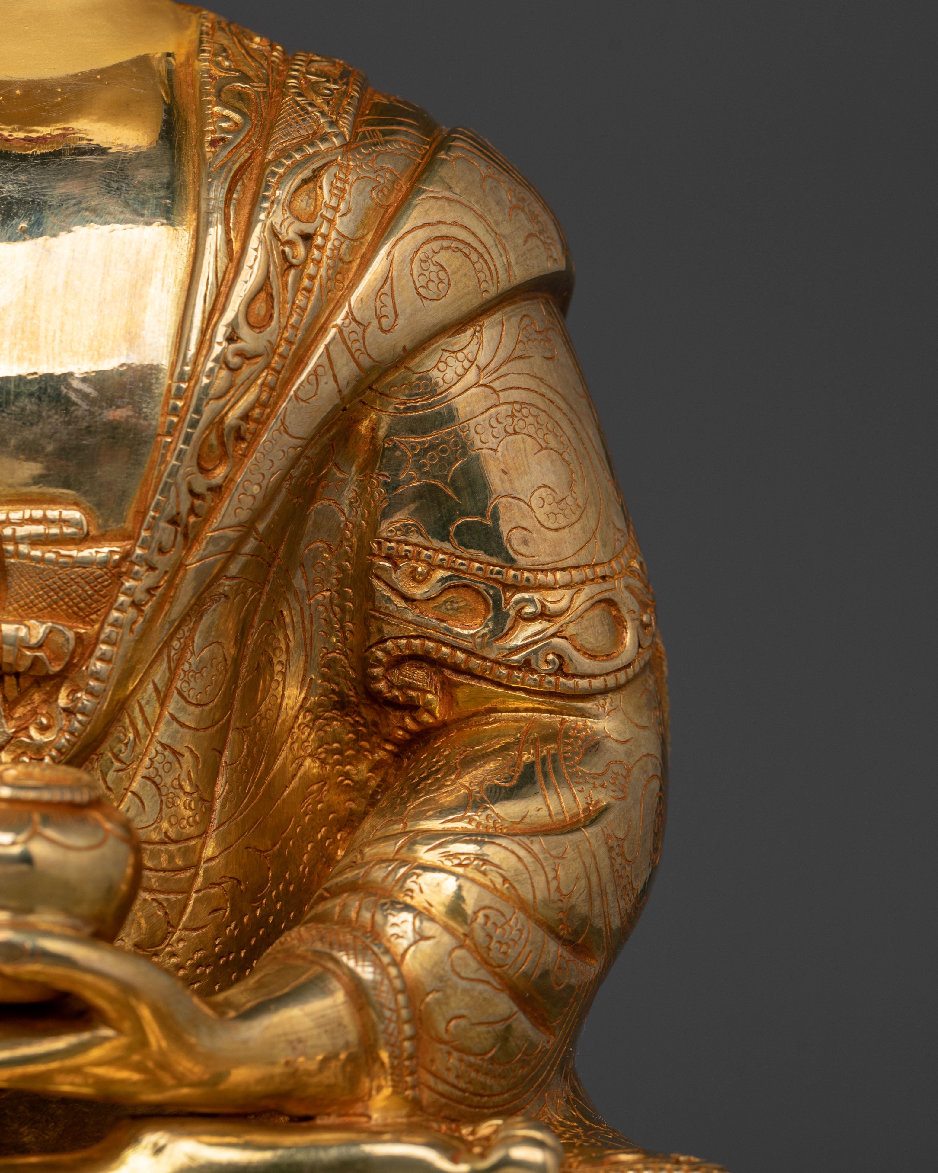 Handcrafted Shakyamuni Buddha Statue | Home Decor