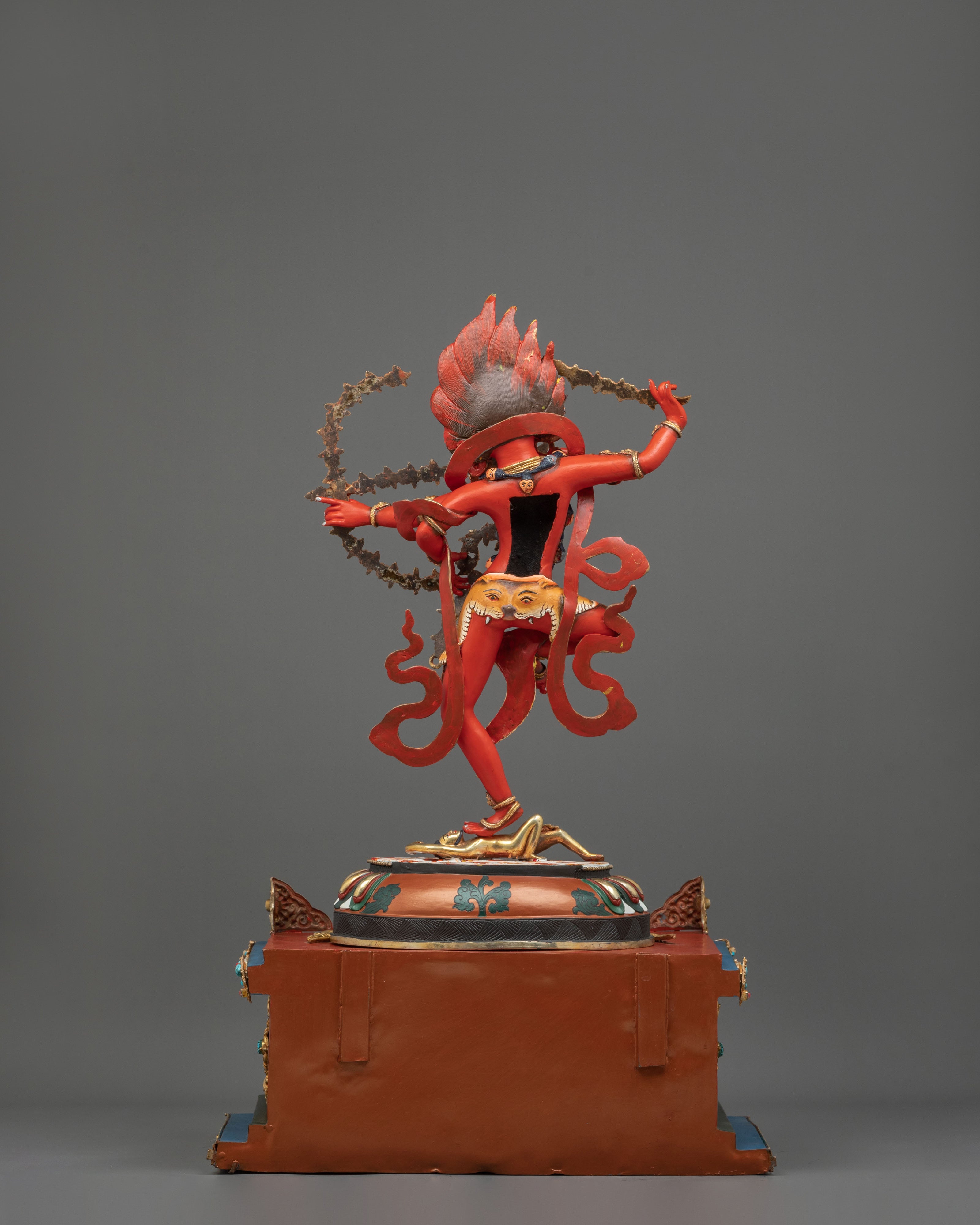 Kurukulla "Red Tara" Sculpture of Protection | Home Decor