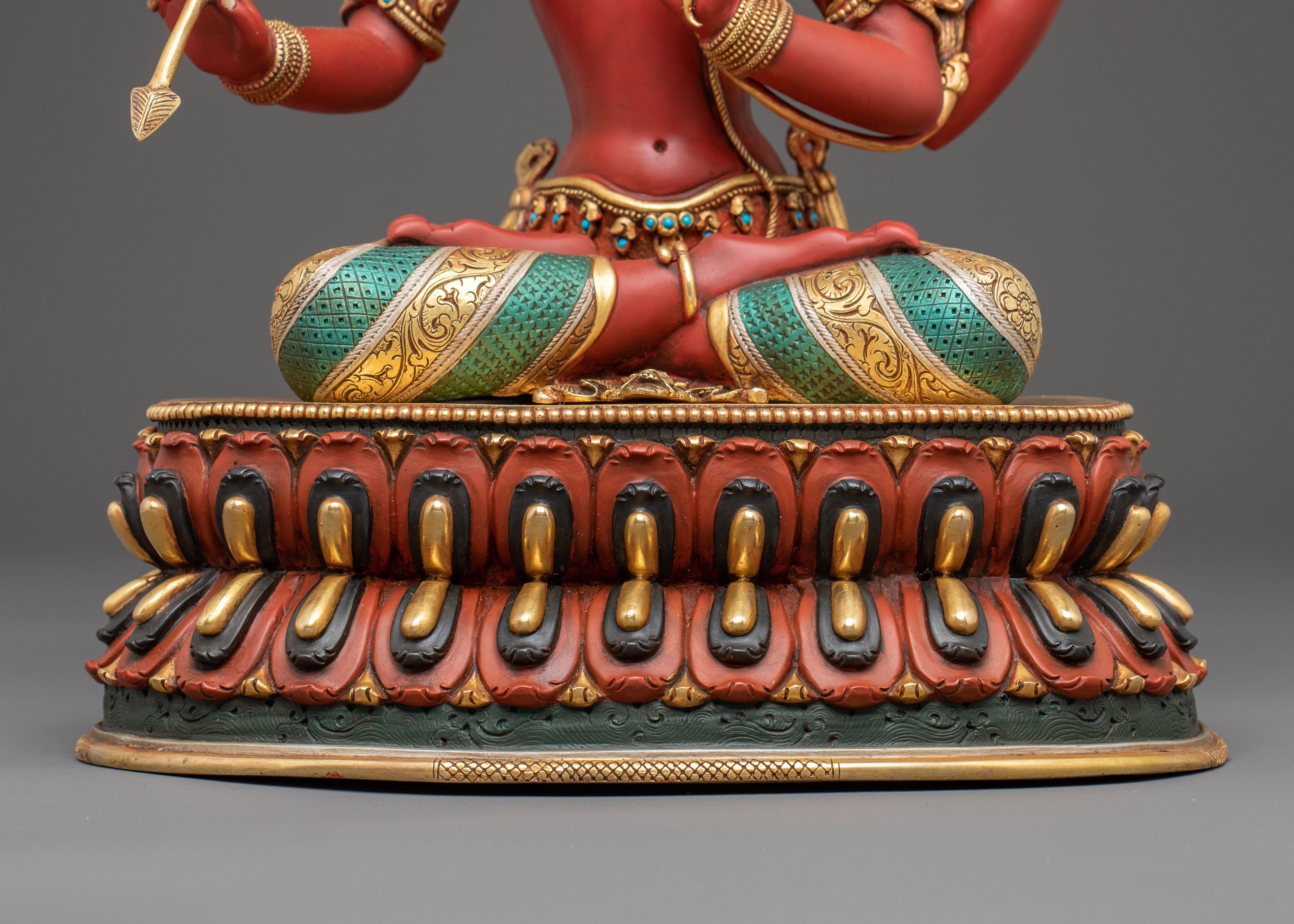 Statue Set of Manjushri Five Forms | Spiritual Decor